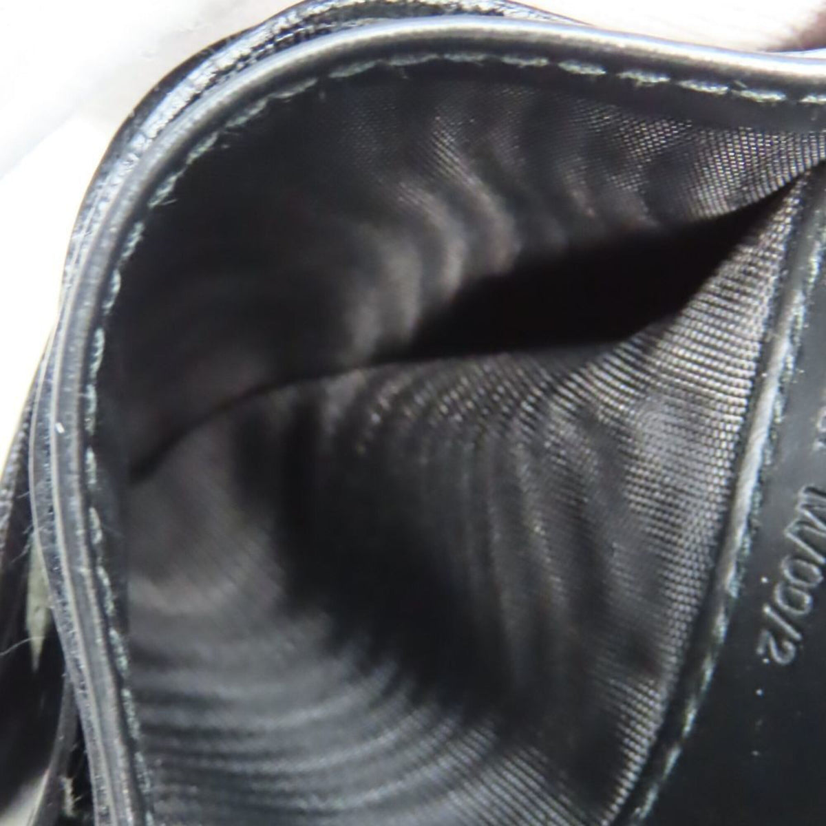 Celine Macadam Black Brown Pvc Leather Wallet (Tri-Fold) (Pre-Owned)
