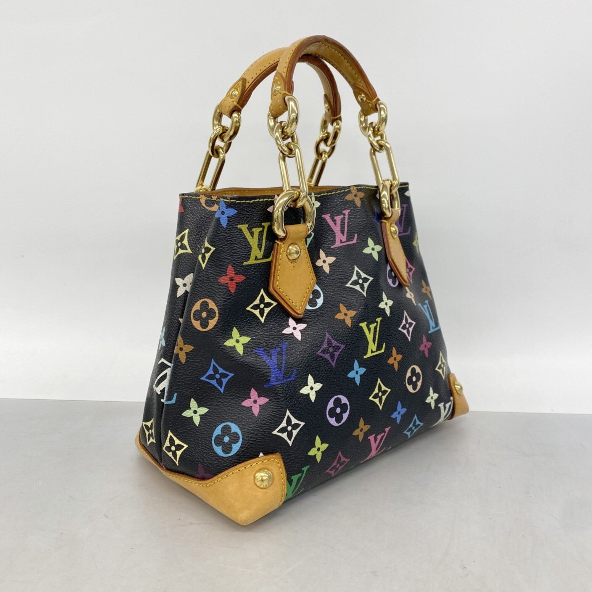Louis Vuitton Noir Handbag (Pre-Owned)