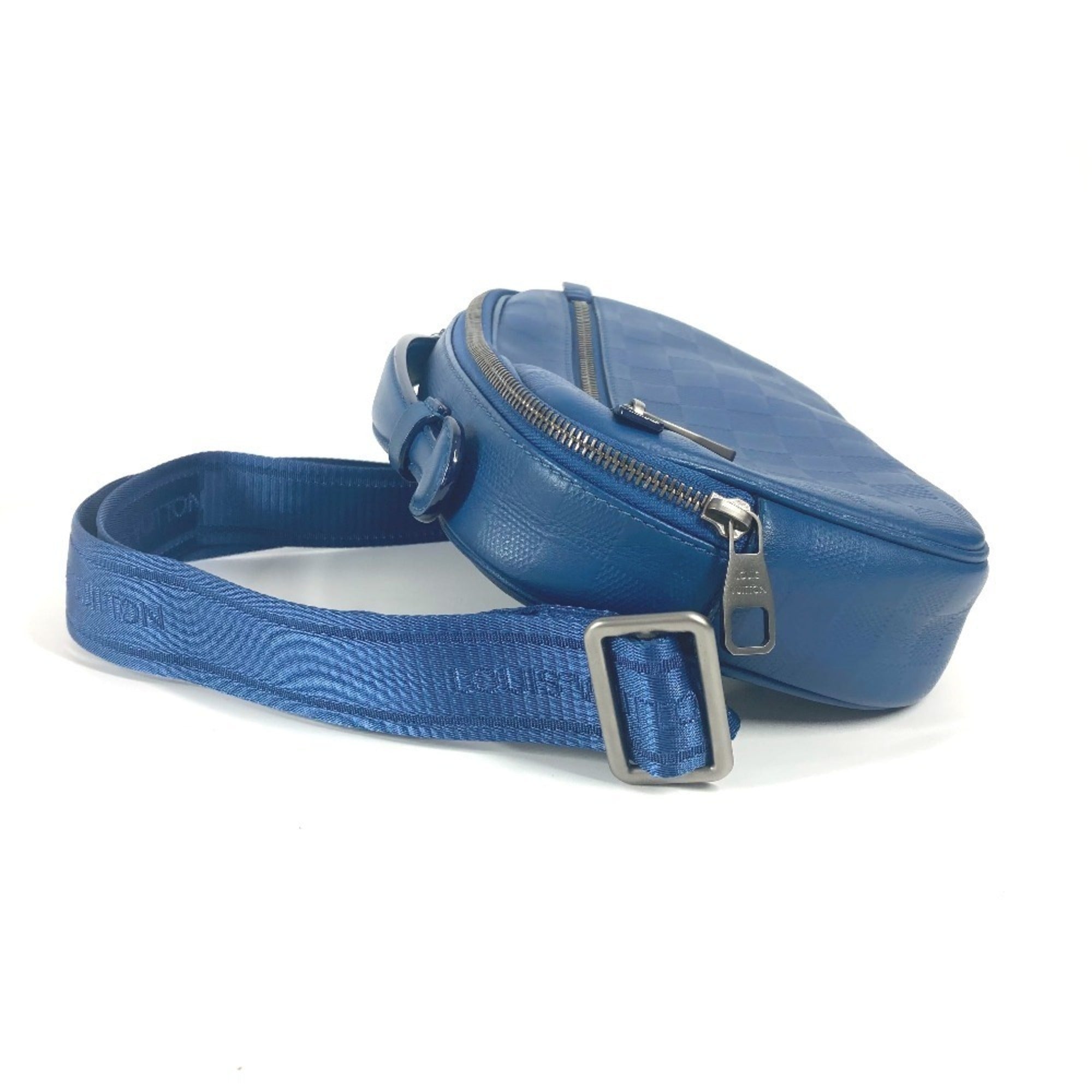 Louis Vuitton Blue Damier Infini Shoulder Bag Sling Bag (Pre-Owned)