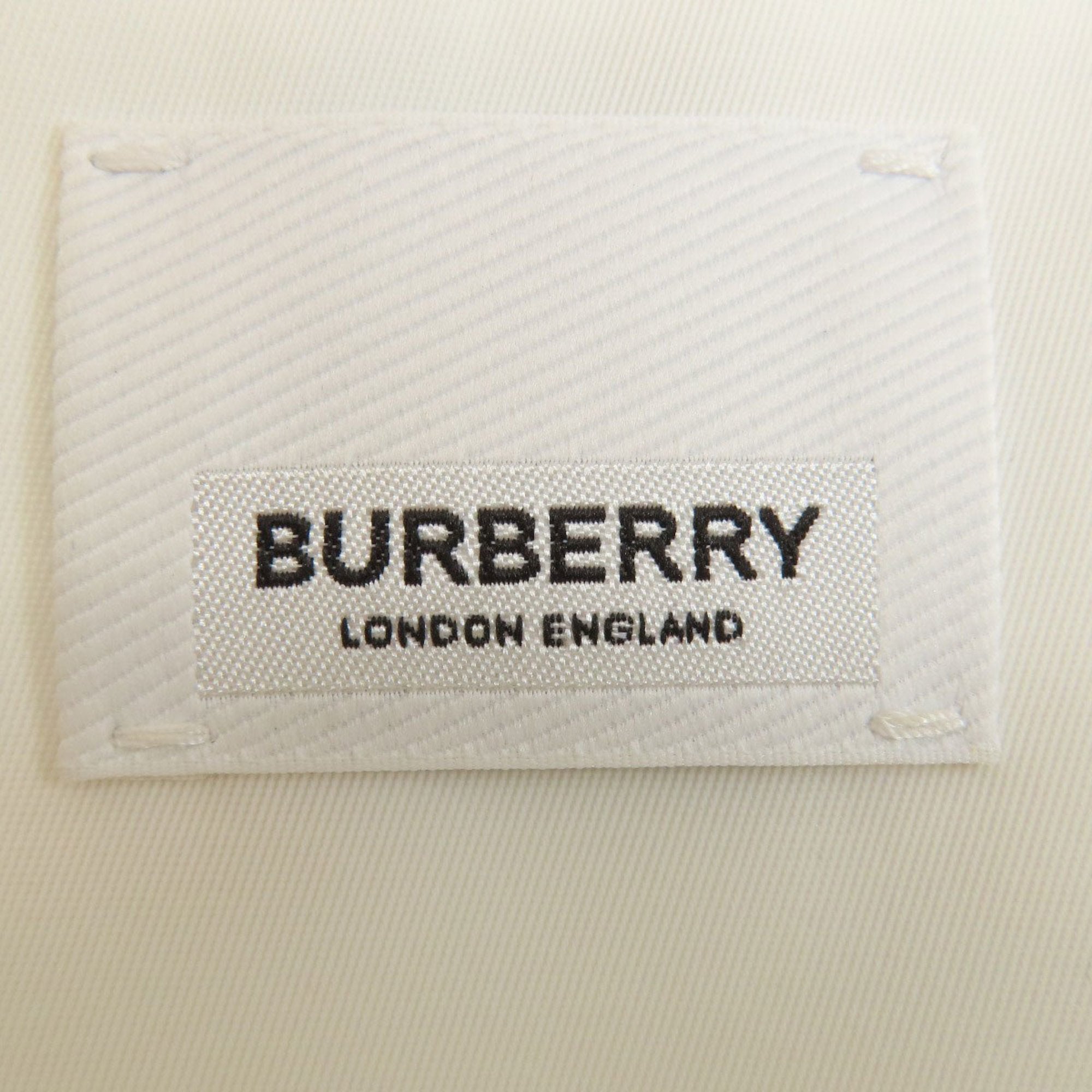 Burberry Black White Nylon Tote Bag (Pre-Owned)