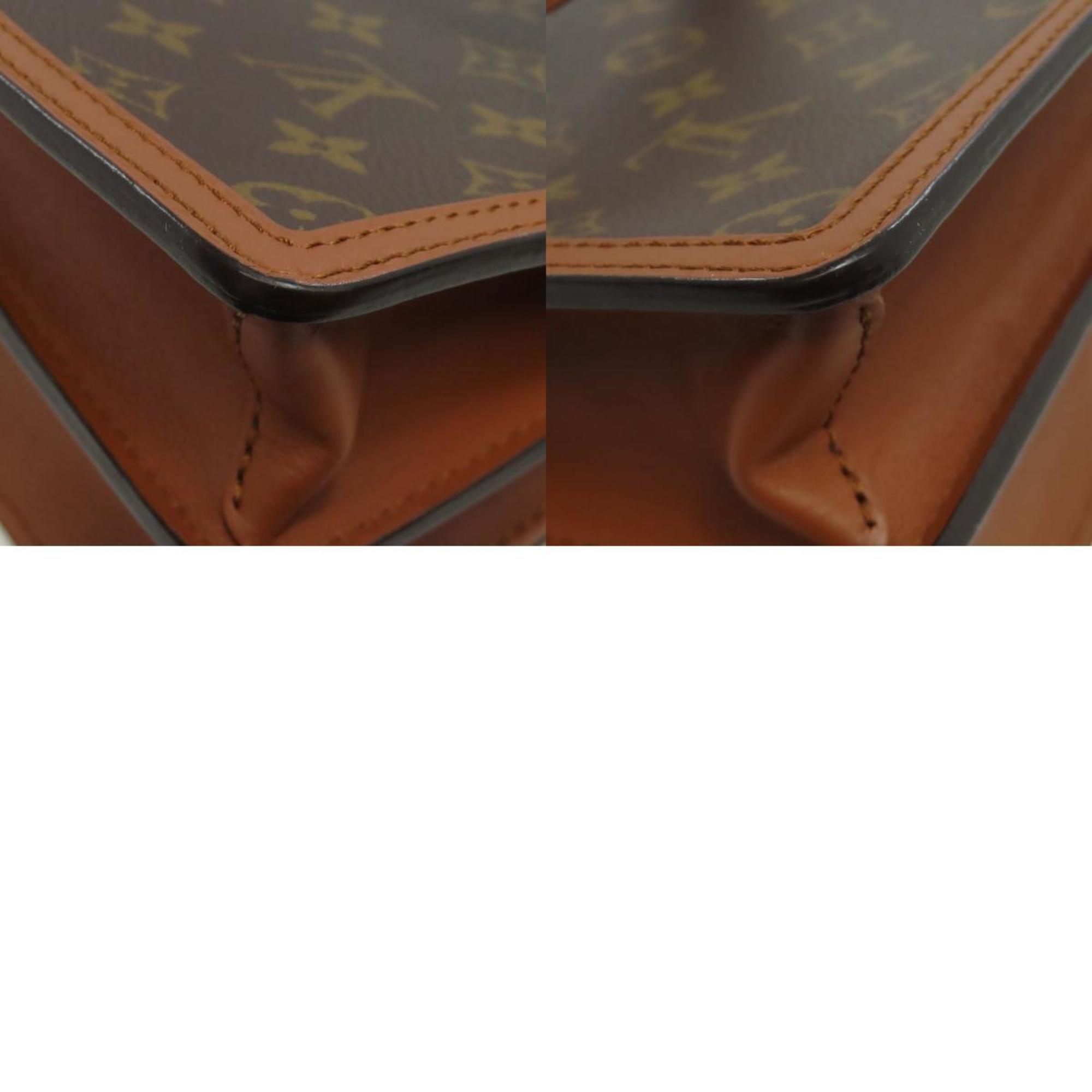 Louis Vuitton Brown Monogram Reverse Shoulder Bag (Pre-Owned)