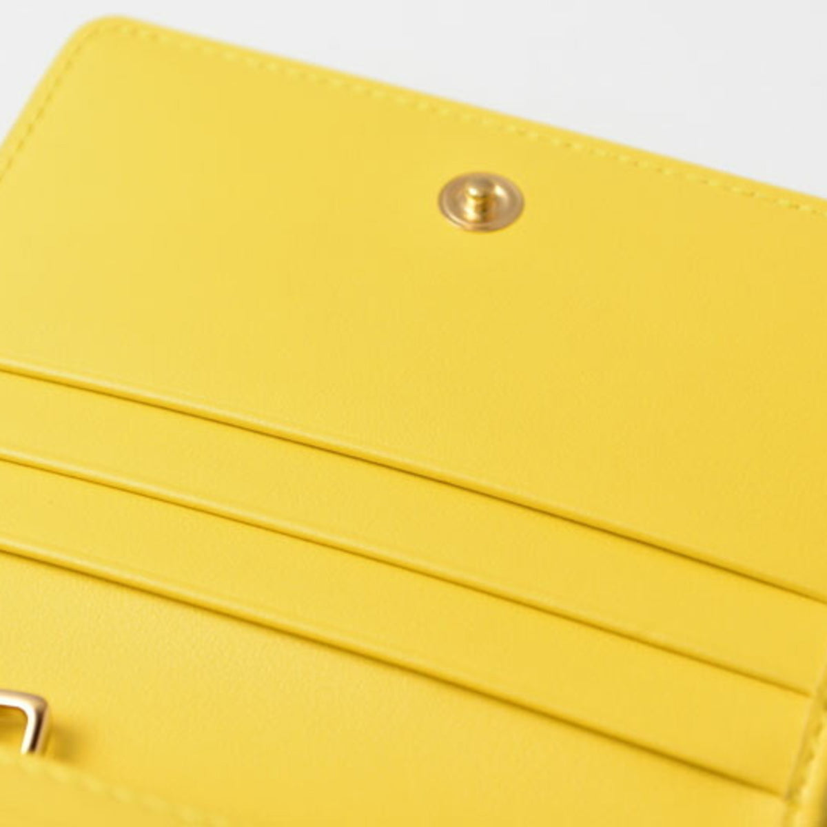 Dolce & Gabbana Yellow Leather Wallet (Bi-Fold) (Pre-Owned)