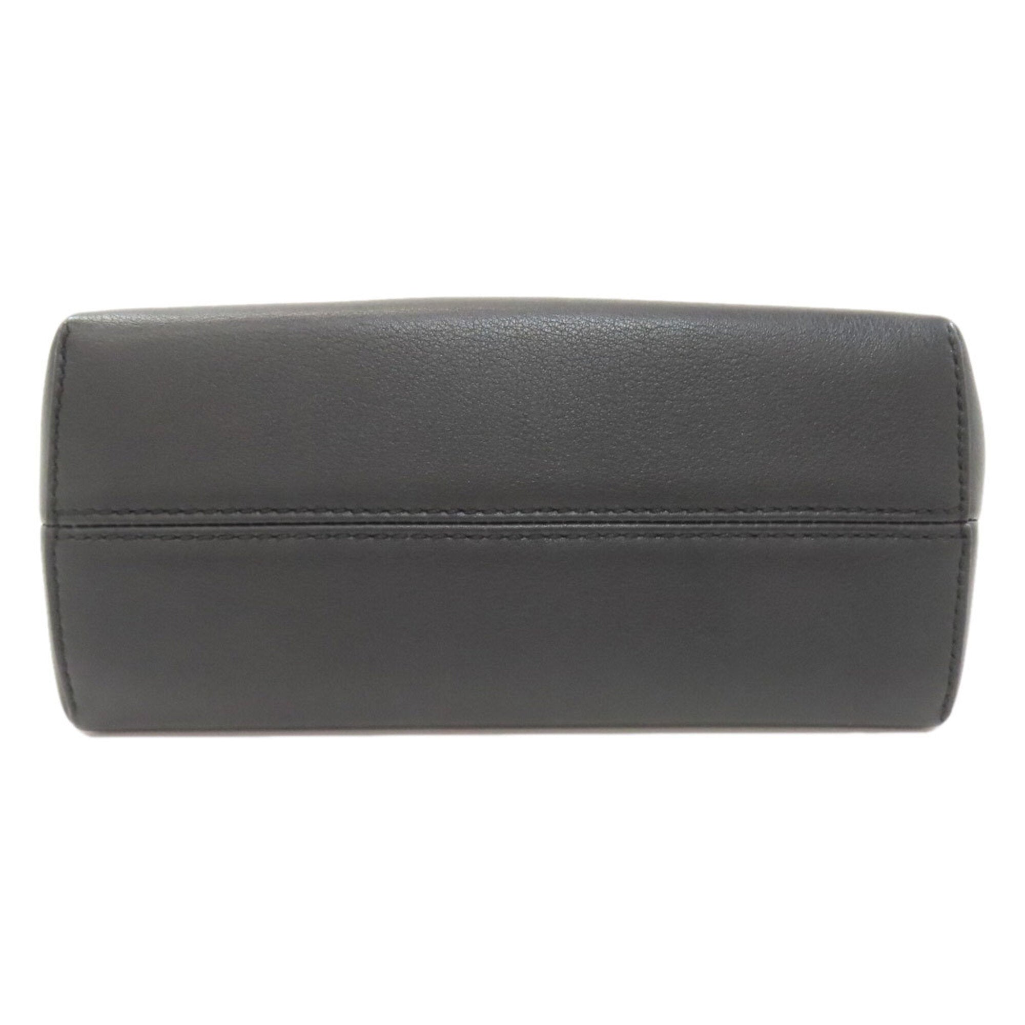 Fendi Black Leather Handbag (Pre-Owned)