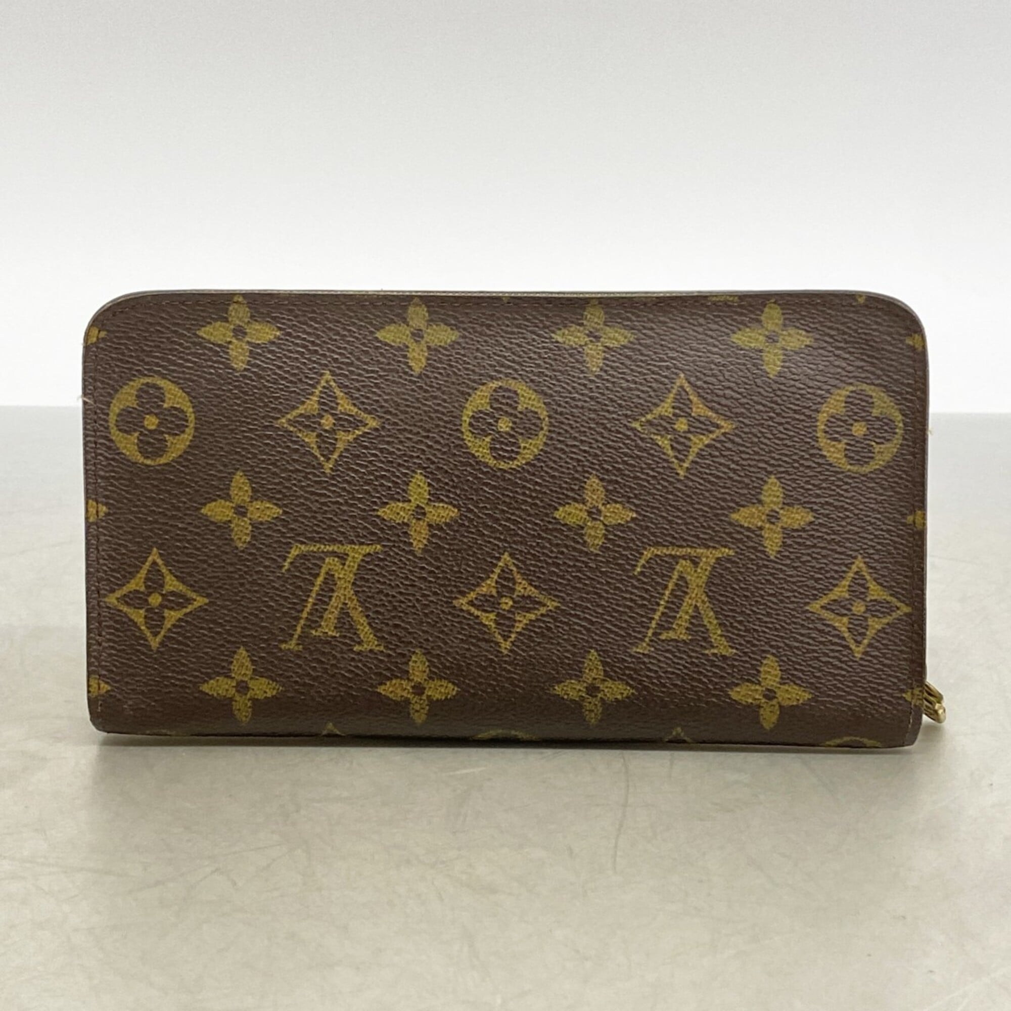 Louis Vuitton Brown Long Wallet (Bi-Fold) (Pre-Owned)