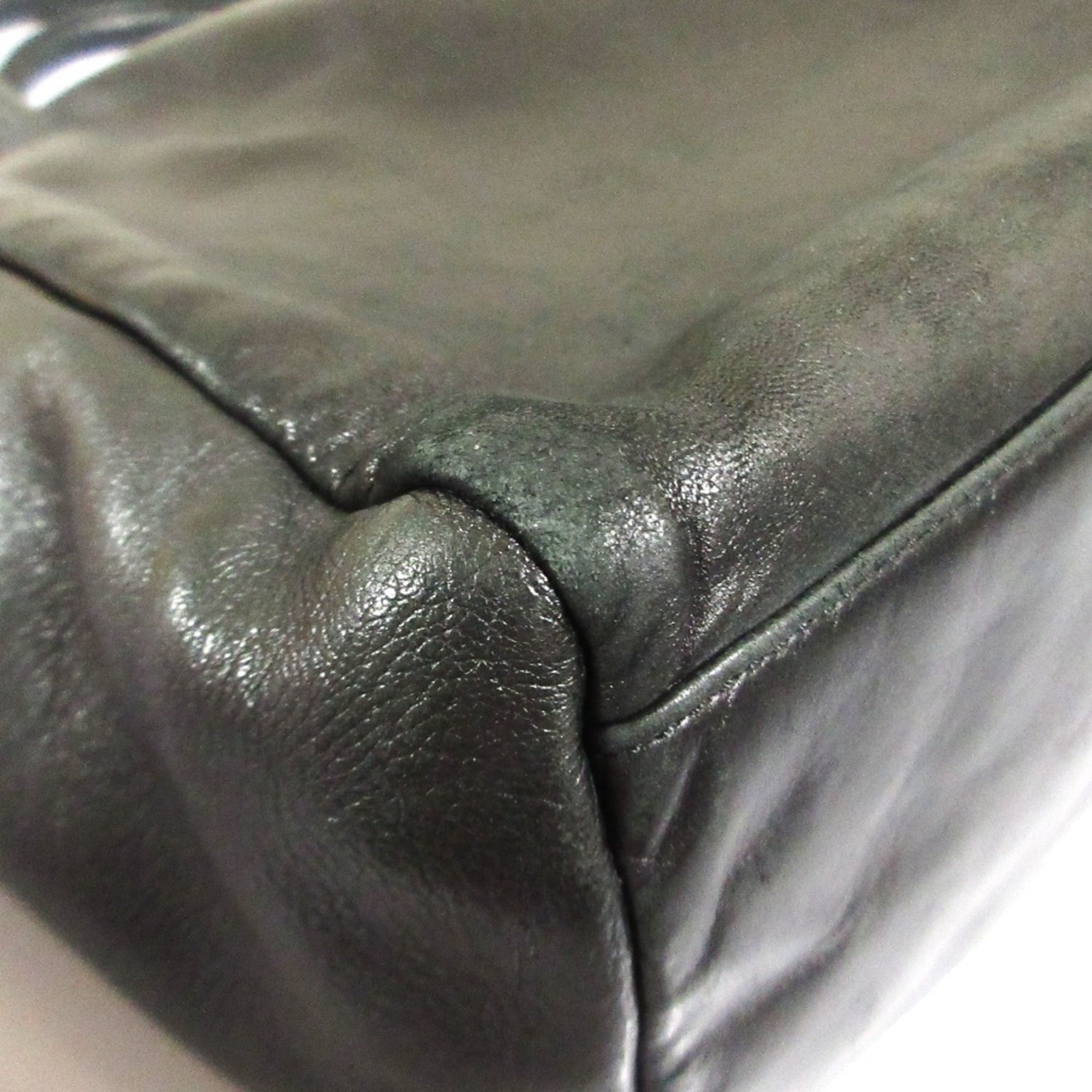 Prada Black Nappa Leather Tote Bag (Pre-Owned)