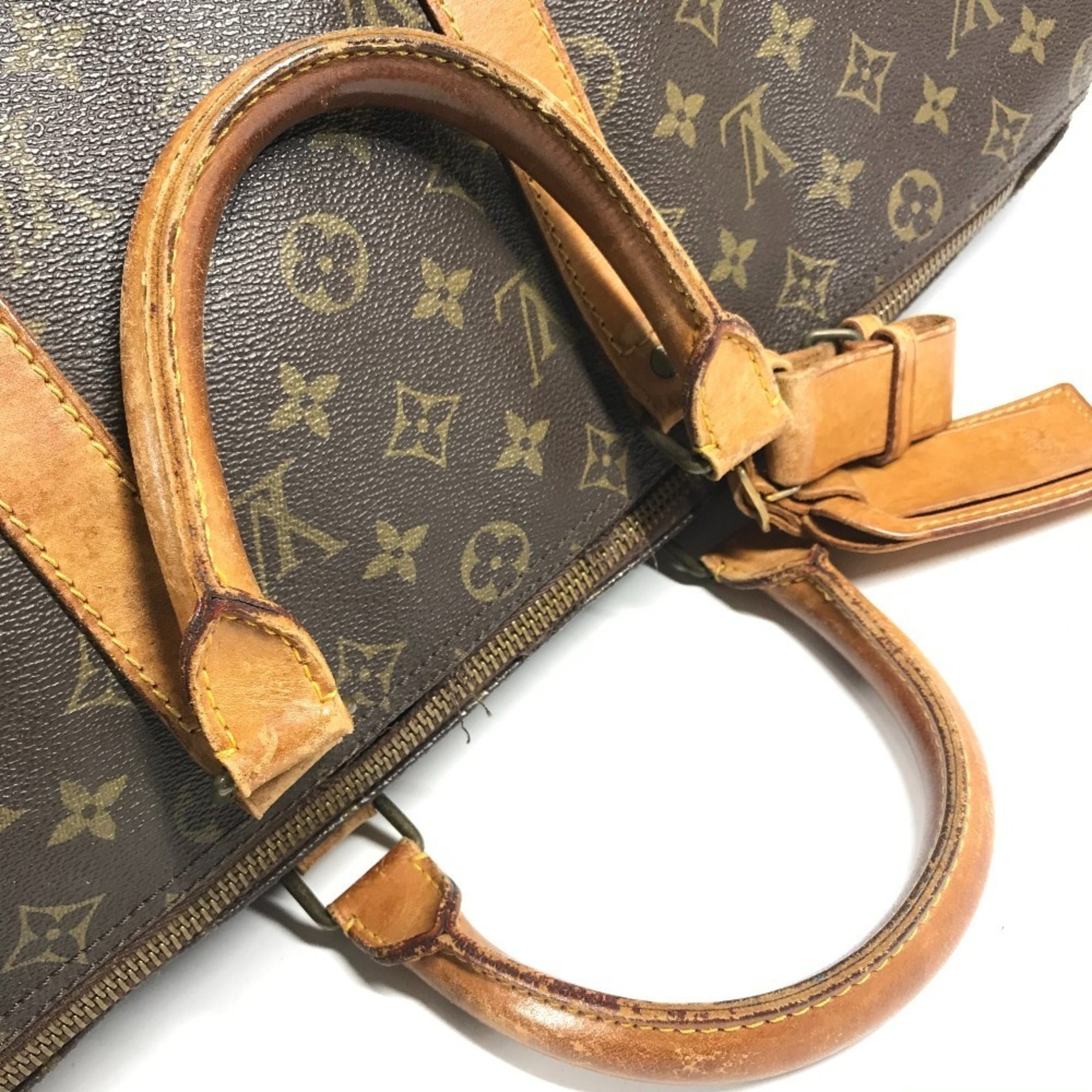 Louis Vuitton Brown Monogram Canvas Boston Bag Handbag (Pre-Owned)