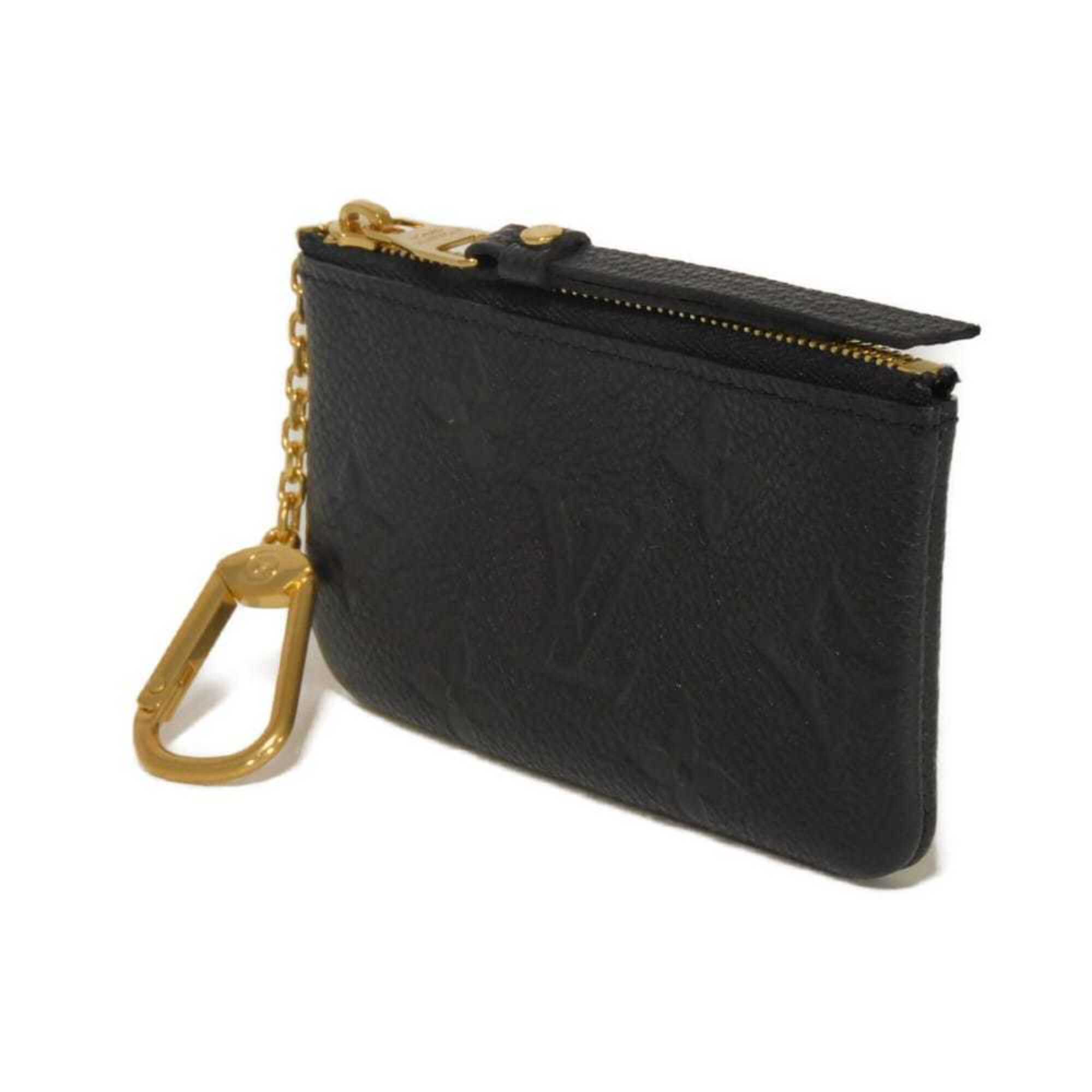 Louis Vuitton Black Noir Monogram Empreinte Leather Coin Purse/Coin Case (Pre-Owned)