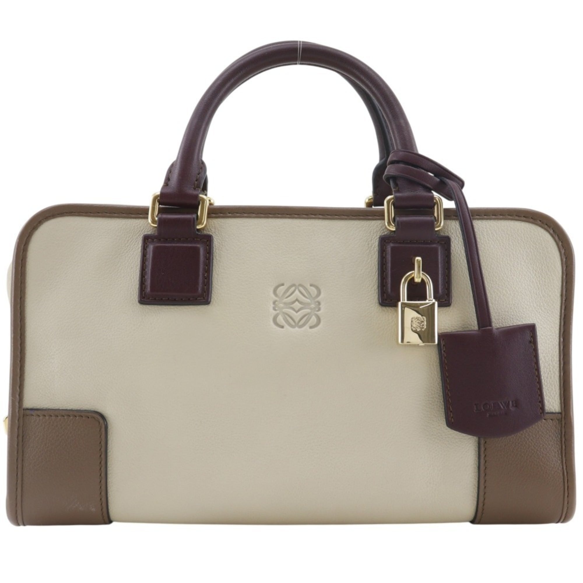 Loewe Amazona Beige Handbag (Pre-Owned)