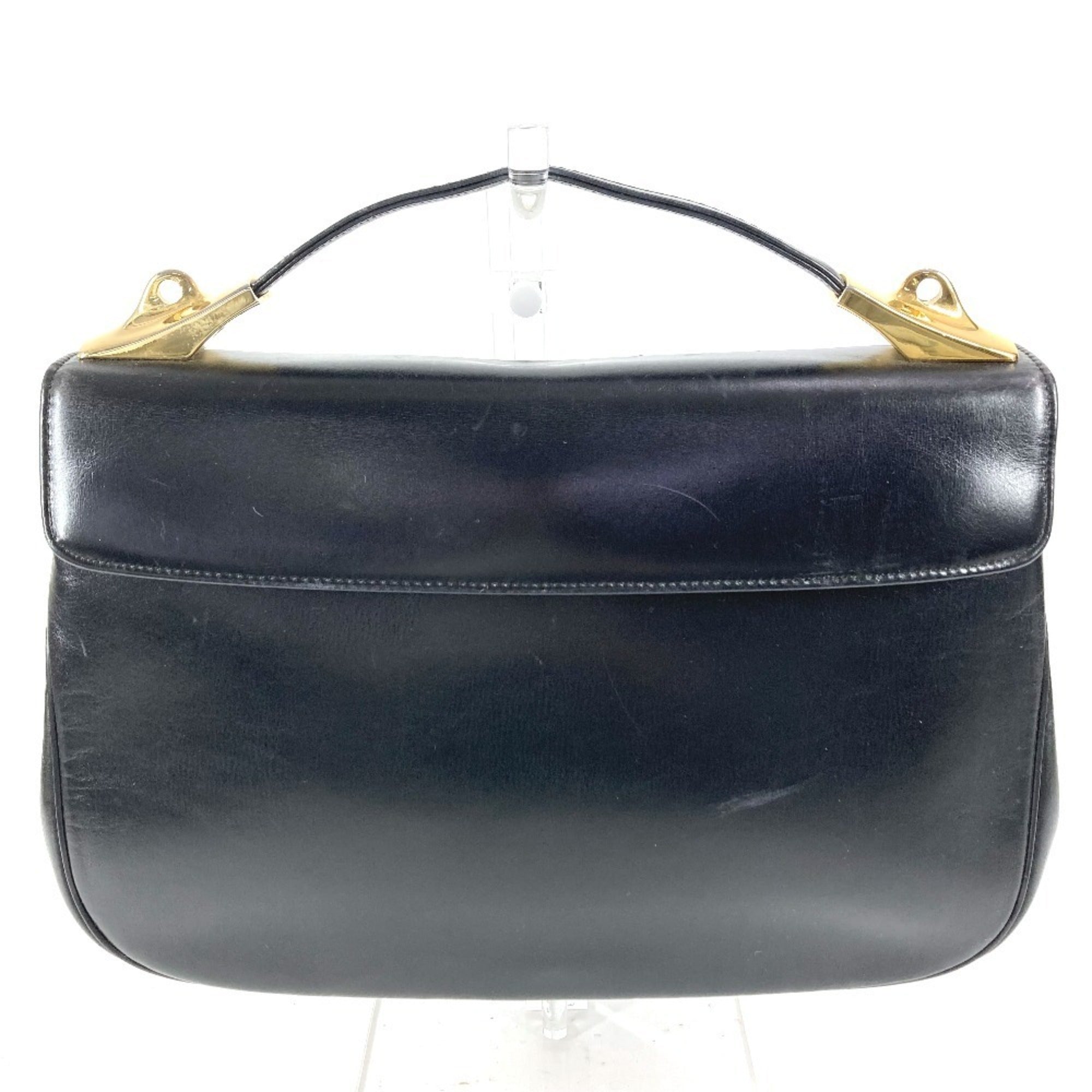Christian Dior Black Leather Handbag (Pre-Owned)