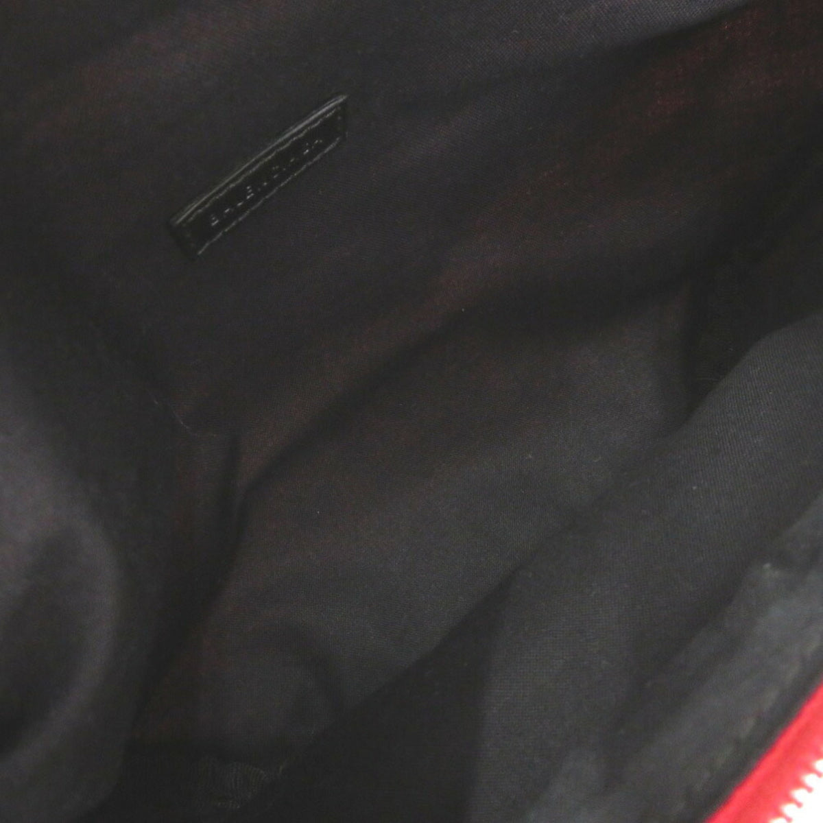 Balenciaga Red Color Nylon Fanny Pack Sling Bag (Pre-Owned)