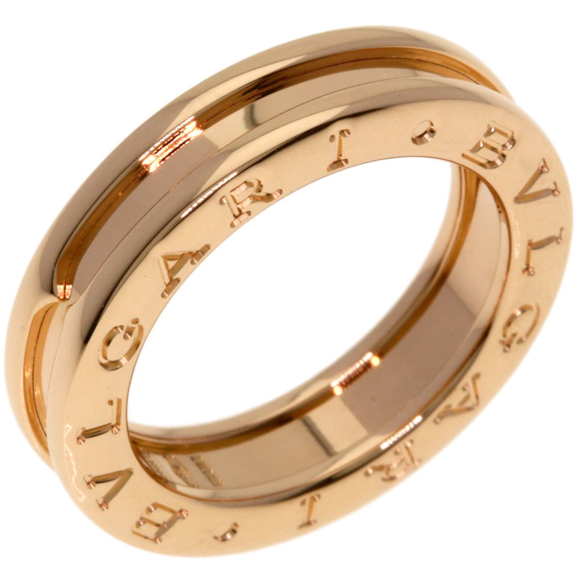 Bvlgari B.Zero1 Pink Gold (18K) Band Ring (Pre-Owned)