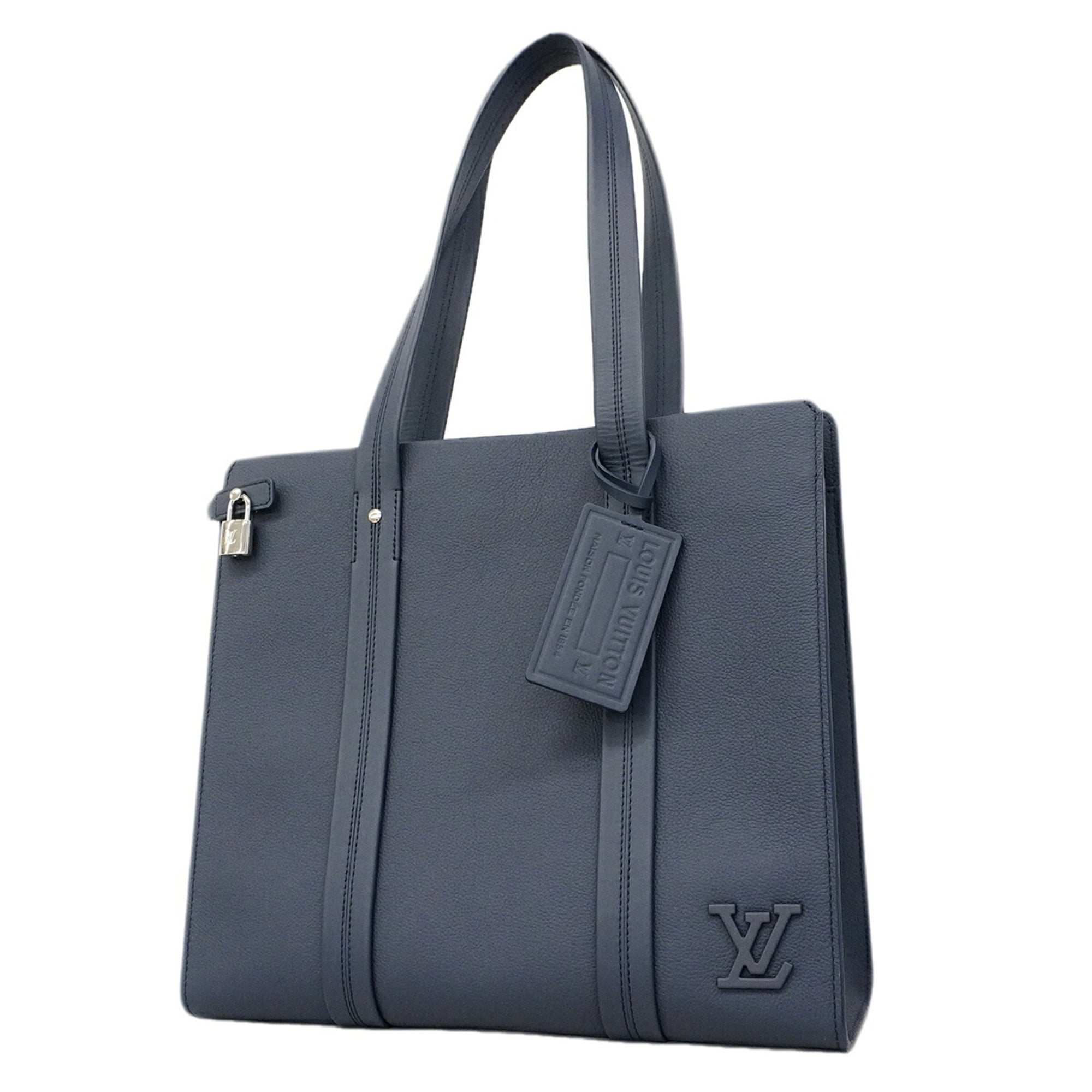 Louis Vuitton Navy Tote Bag (Pre-Owned)