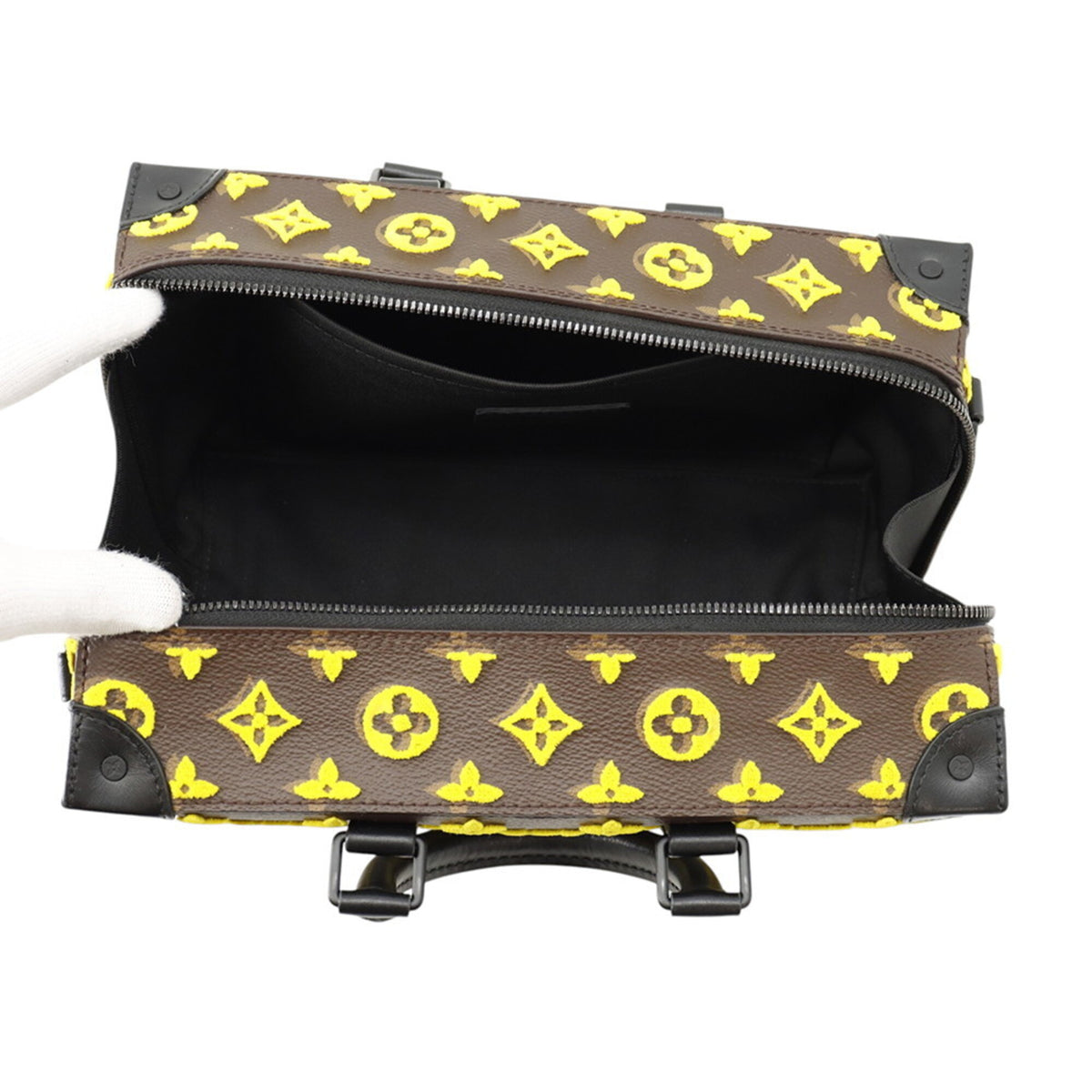 Louis Vuitton Monogram Tuffetage Black Brown Yellow Handbag Shoulder Bag (Pre-Owned)