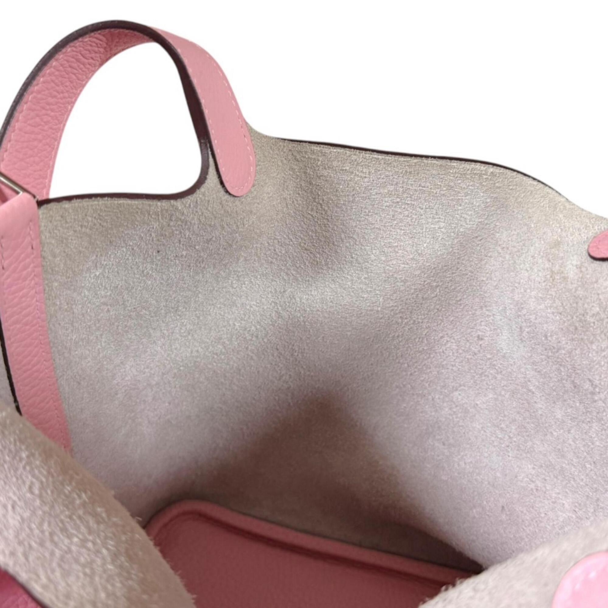 Hermes Picotin Pink Rose Sakura Handbag (Pre-Owned)