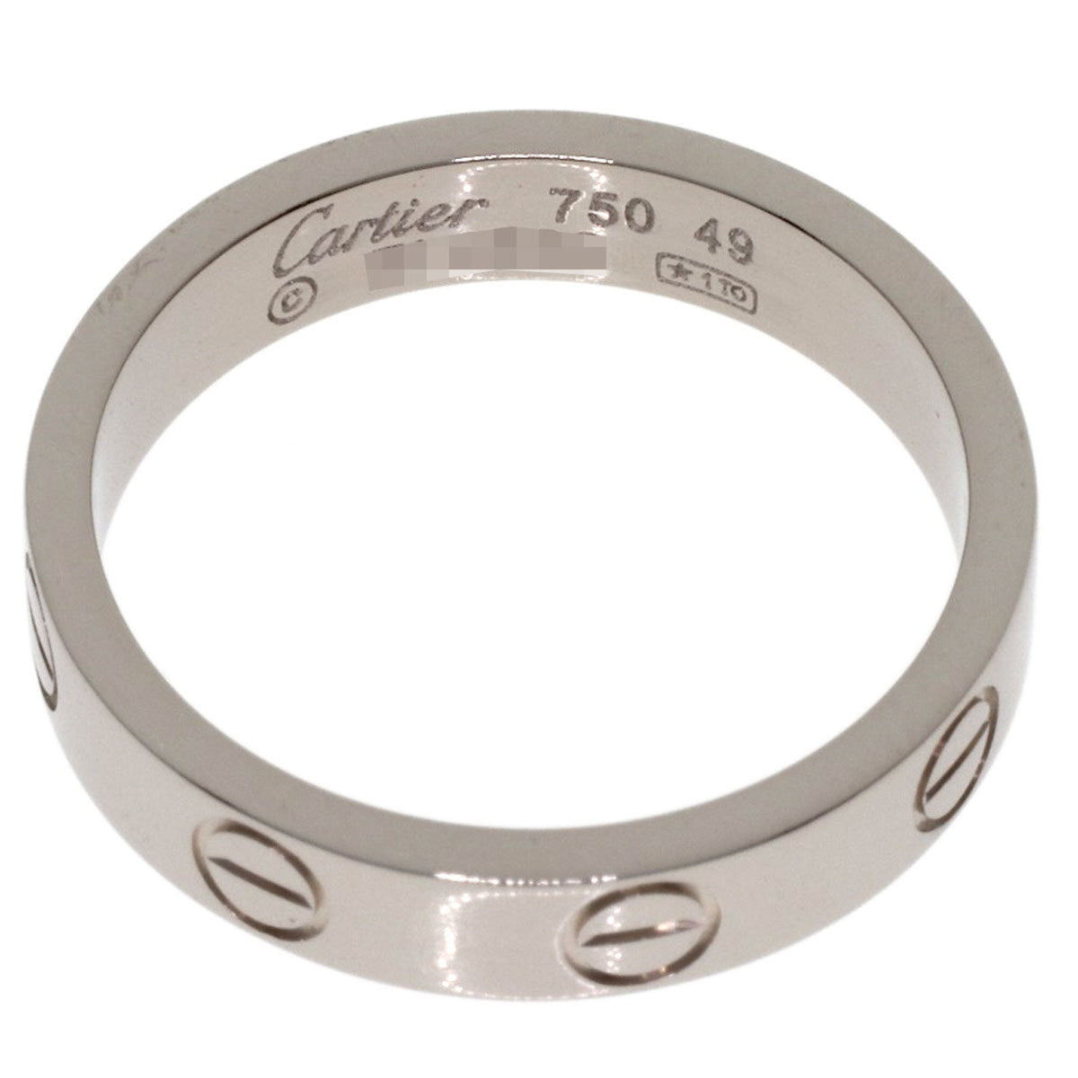 Cartier White Gold (18K) Band Ring (Pre-Owned)