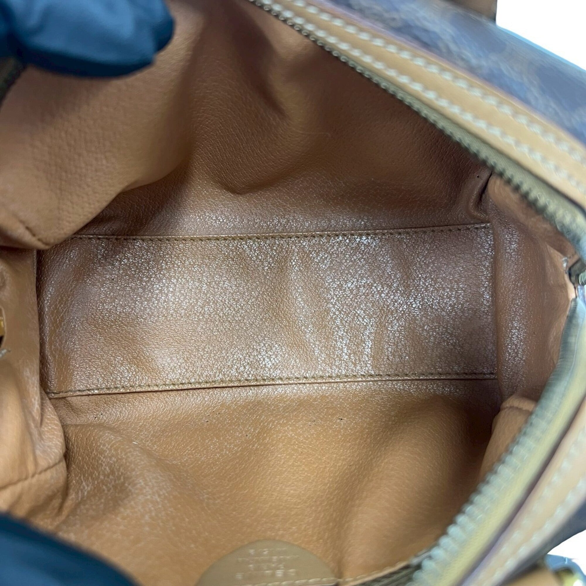 Celine Brown Pvc Leather Handbag Shoulder Bag (Pre-Owned)