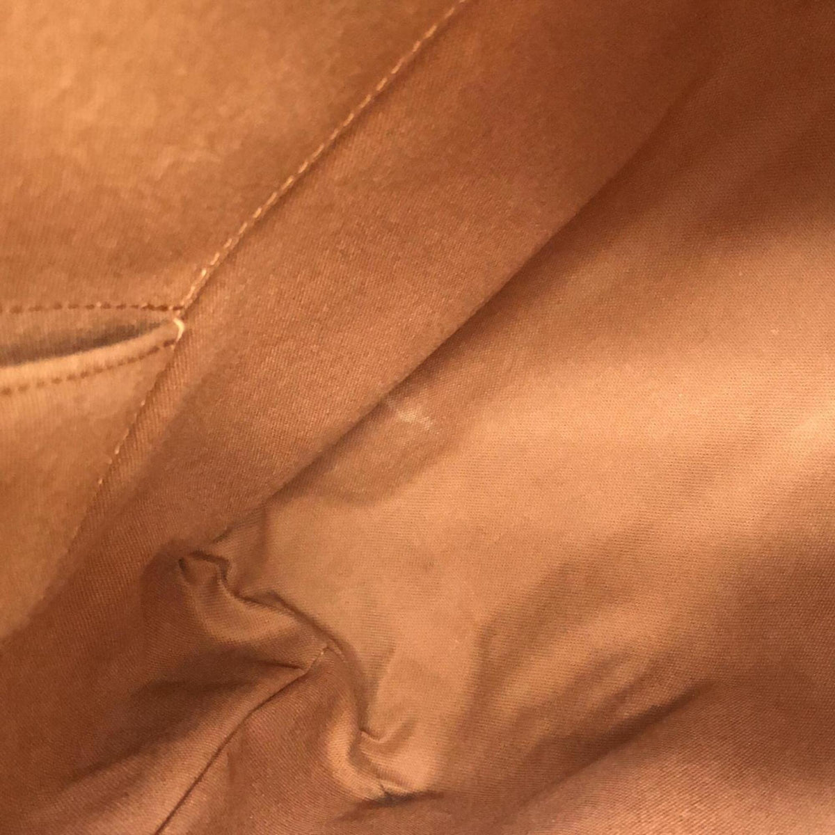 Louis Vuitton Marron Monogram Coated Canvas Handbag (Pre-Owned)