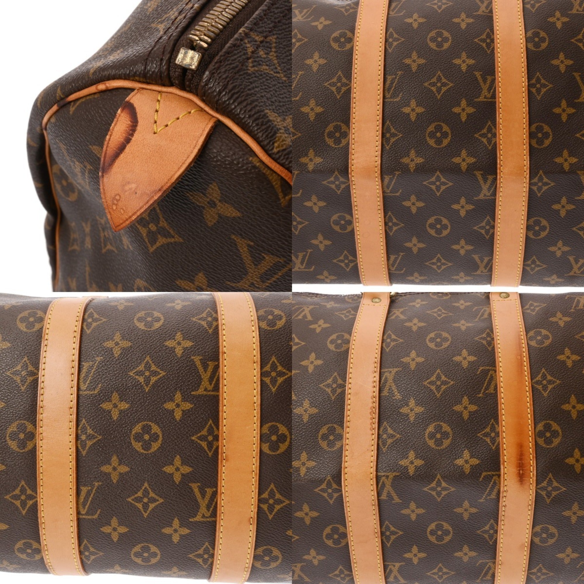 Louis Vuitton Brown Monogram Monogram Boston Bag (Pre-Owned)