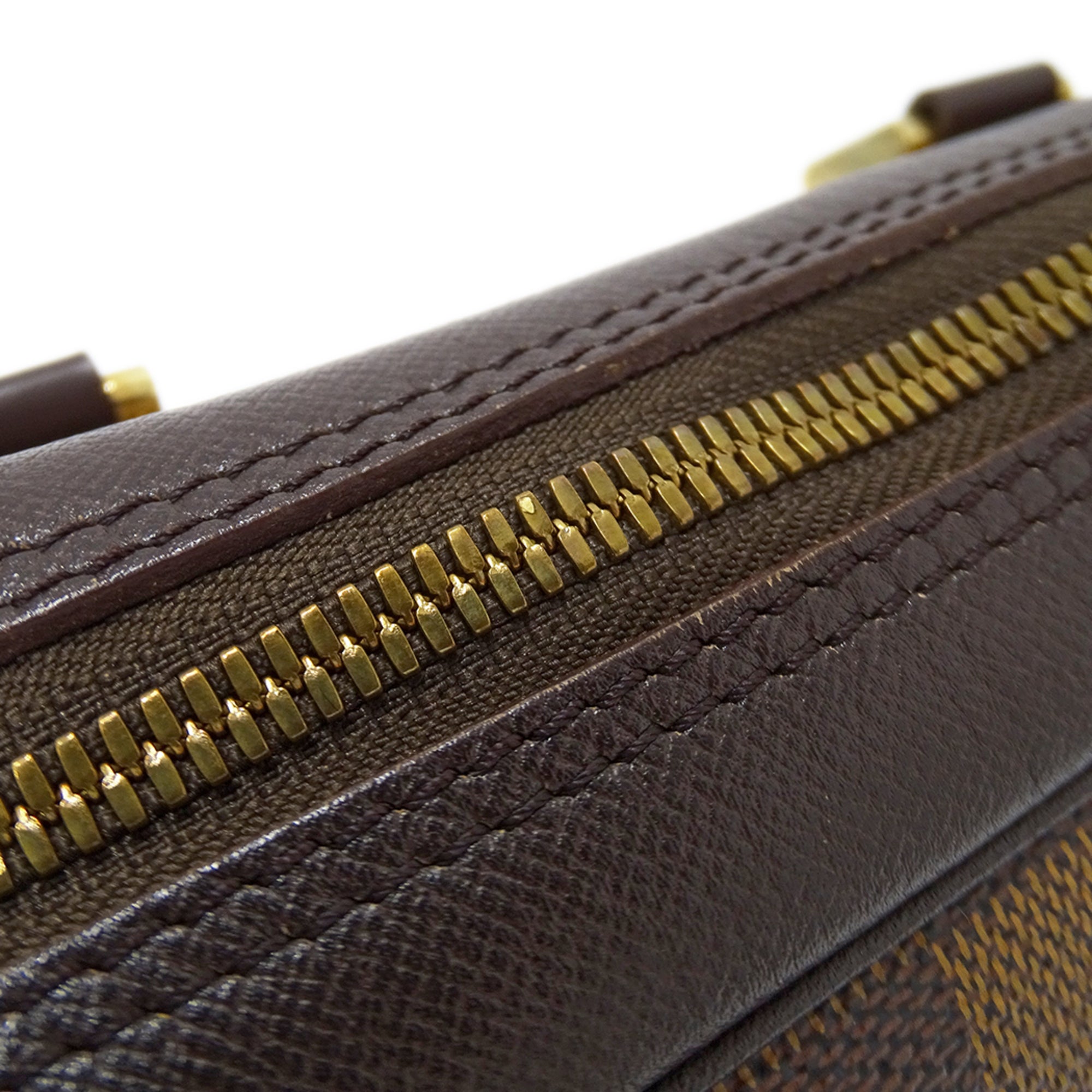 Louis Vuitton Brown Damier Canvas Galle Damier Canvas Handbag (Pre-Owned)