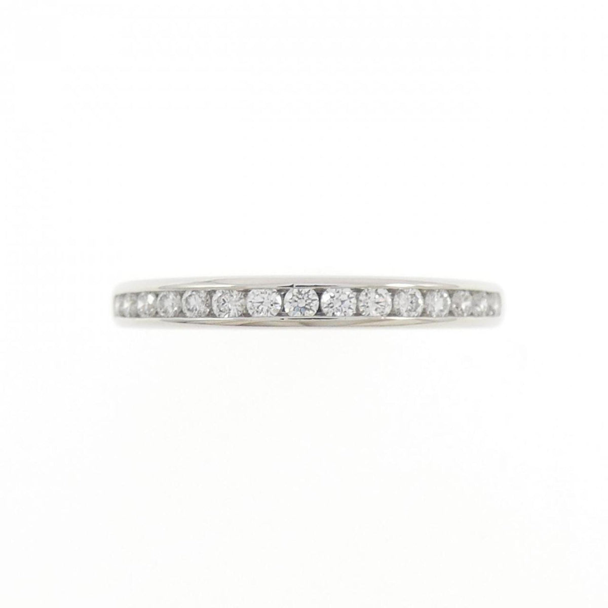 Tiffany Platinum Platinum 950 Band Ring (Pre-Owned)