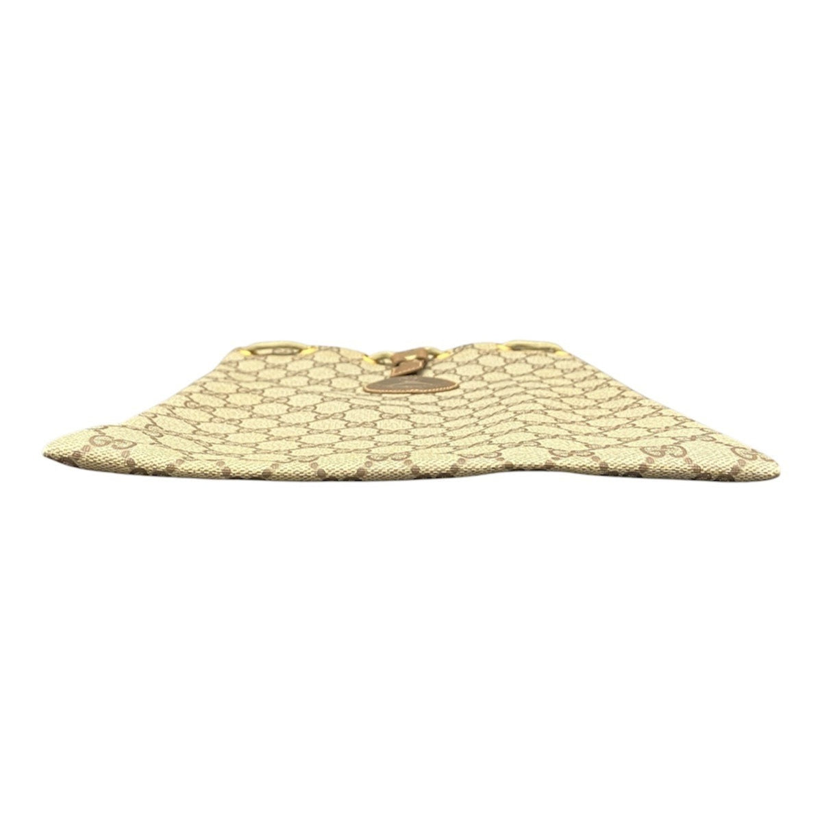 Gucci Beige Pvc Handbag Pouch (Pre-Owned)