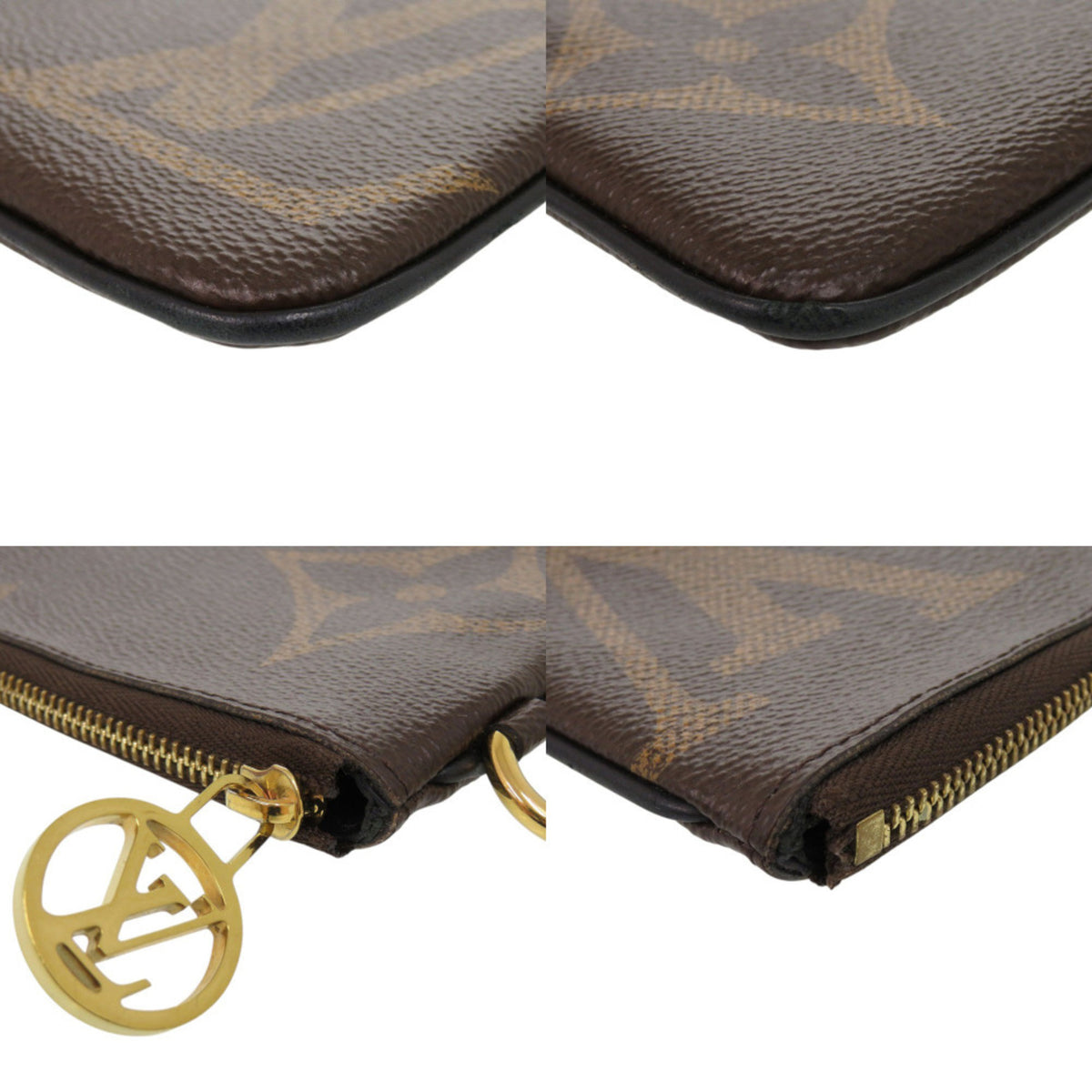 Louis Vuitton Brown Monogram Monogram Pochette Pouch (Pre-Owned)