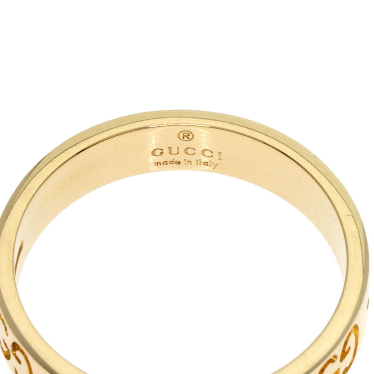 Gucci Yellow Gold (18K) Band Ring (Pre-Owned)