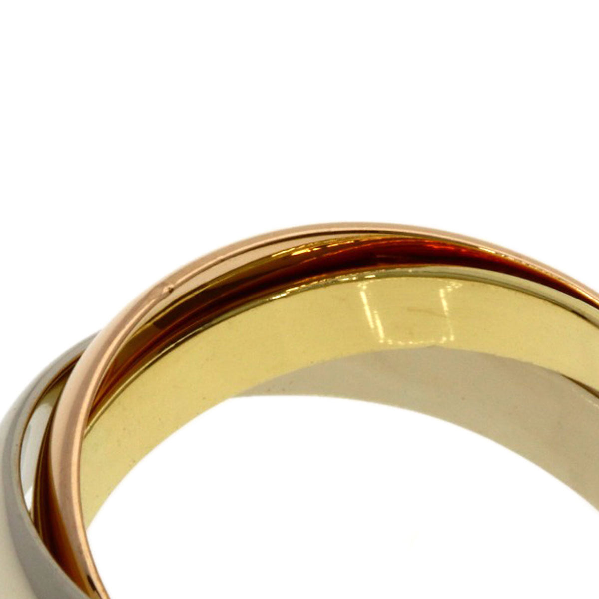 Cartier Trinity Yellow Gold (18K) Pink Gold (18K) White Gold (18K) Band Ring (Pre-Owned)
