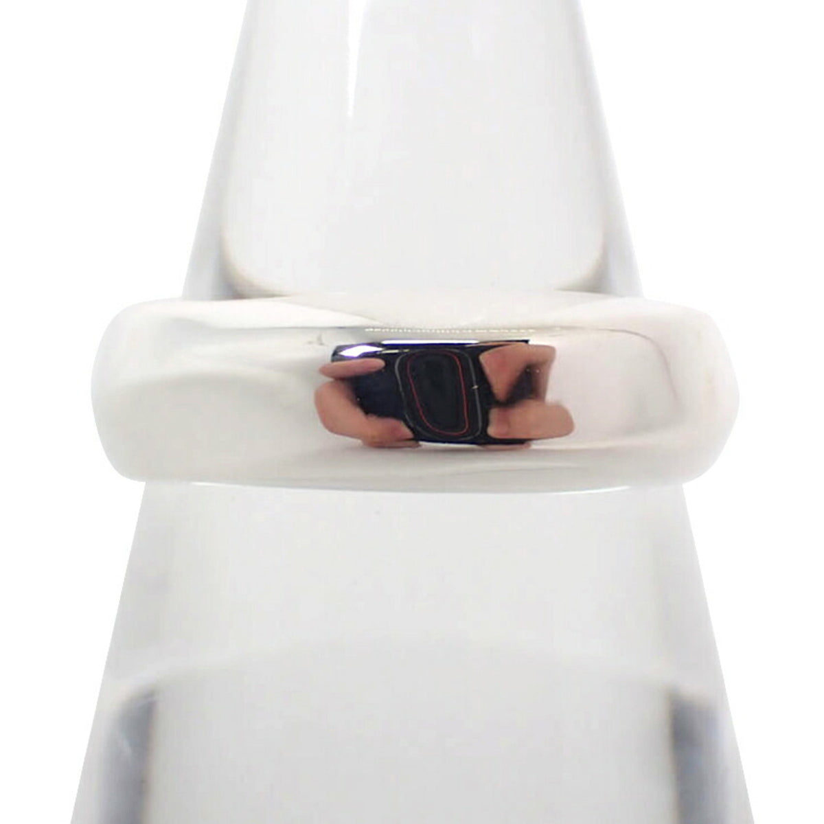 Tiffany Sterling Silver 925 Band Ring (Pre-Owned)