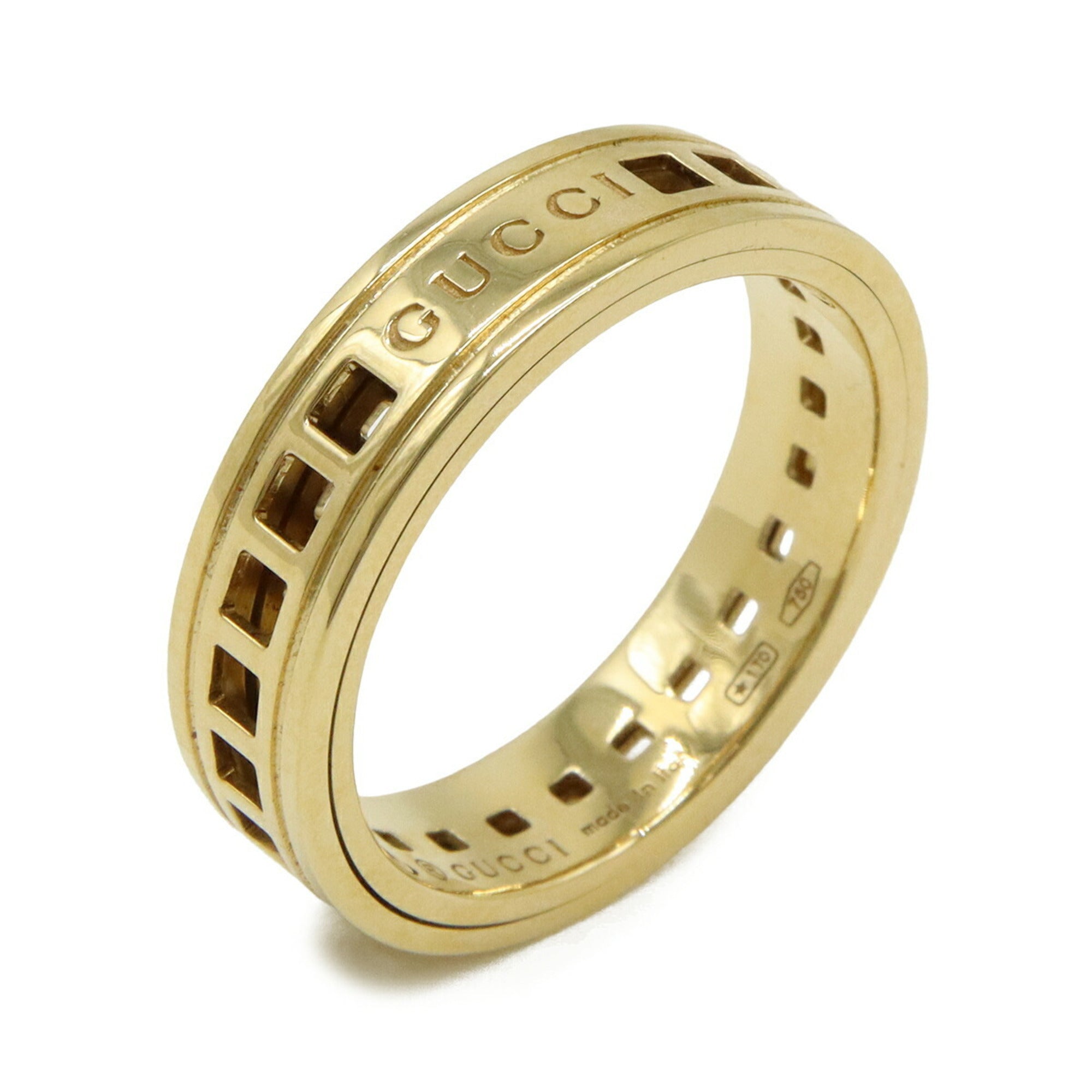Gucci Gold Yellow Gold (18K) Band Ring (Pre-Owned)