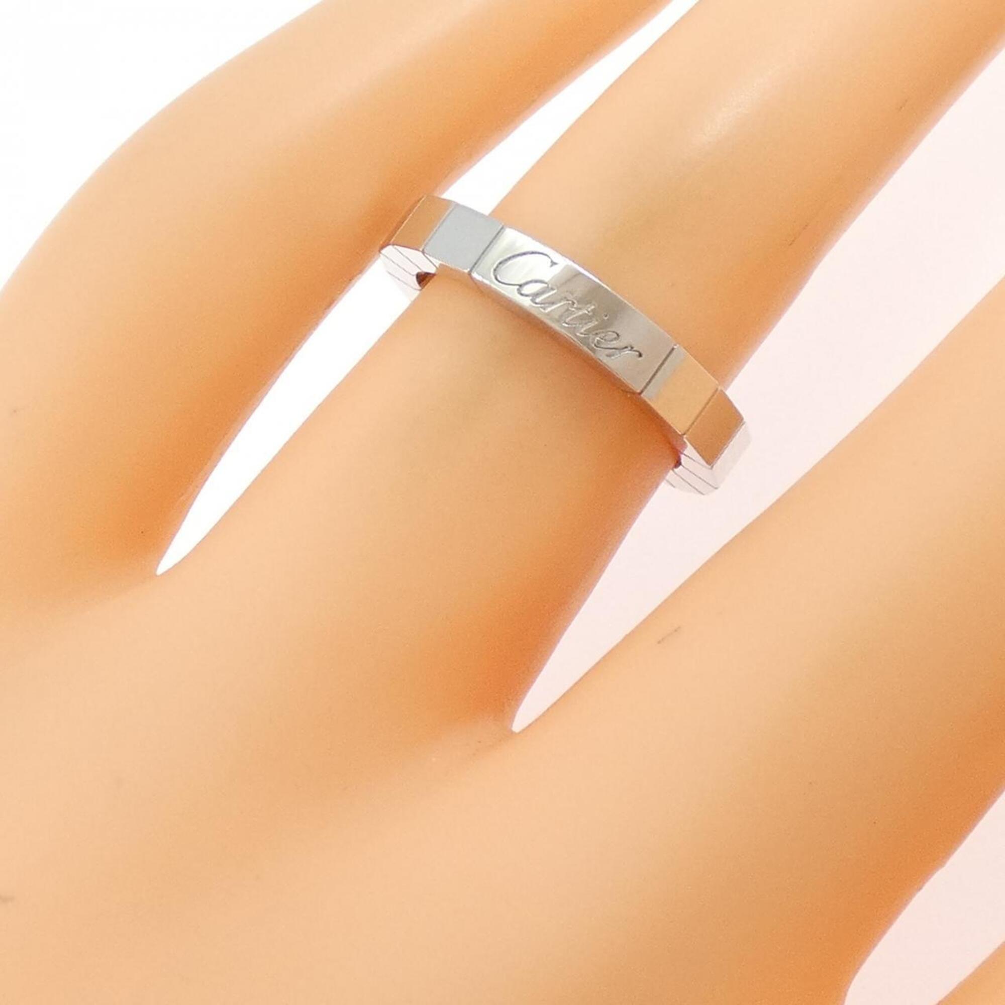 Cartier White Gold White Gold (18K) Band Ring (Pre-Owned)