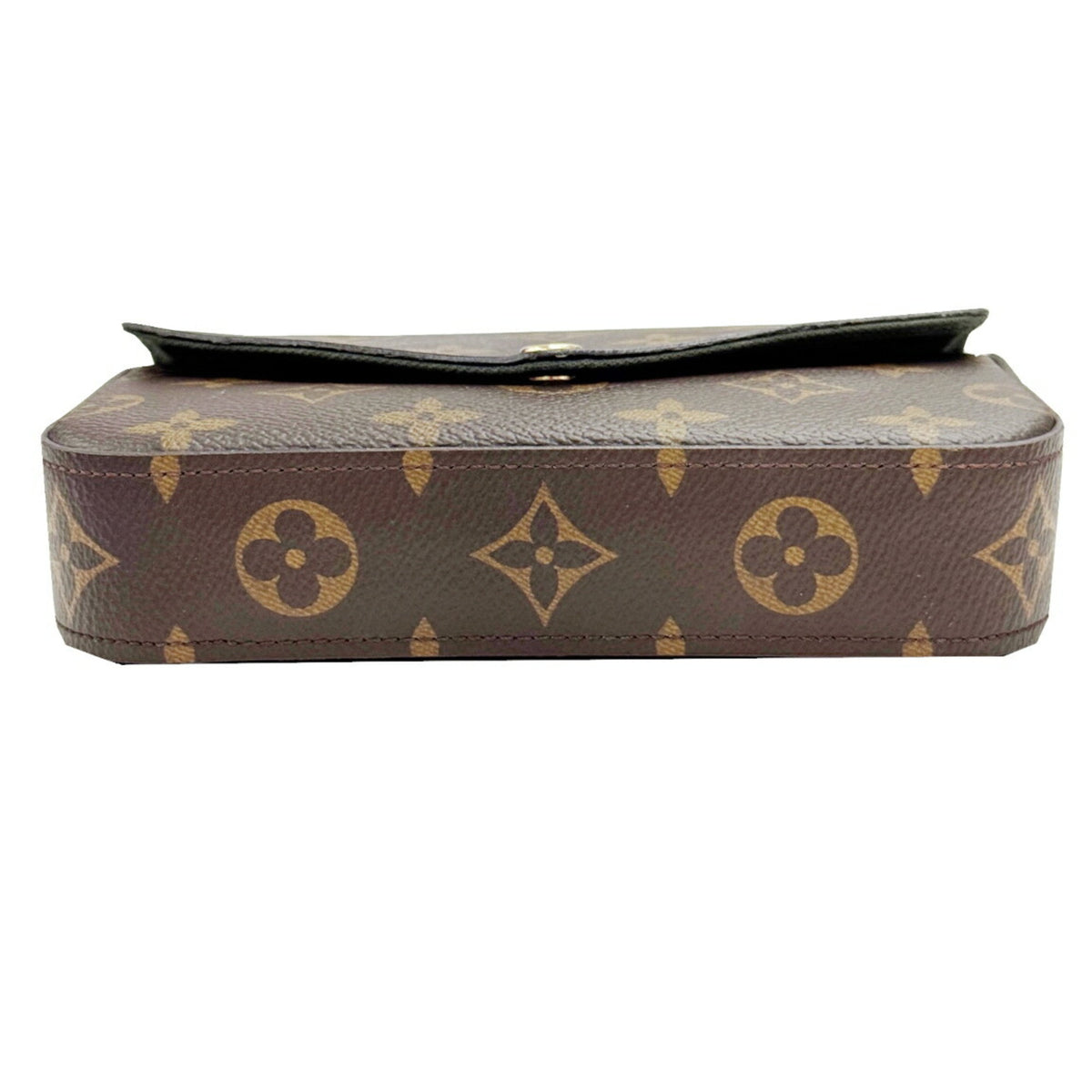 Louis Vuitton Brown Monogram Pochette Shoulder Bag (Pre-Owned)