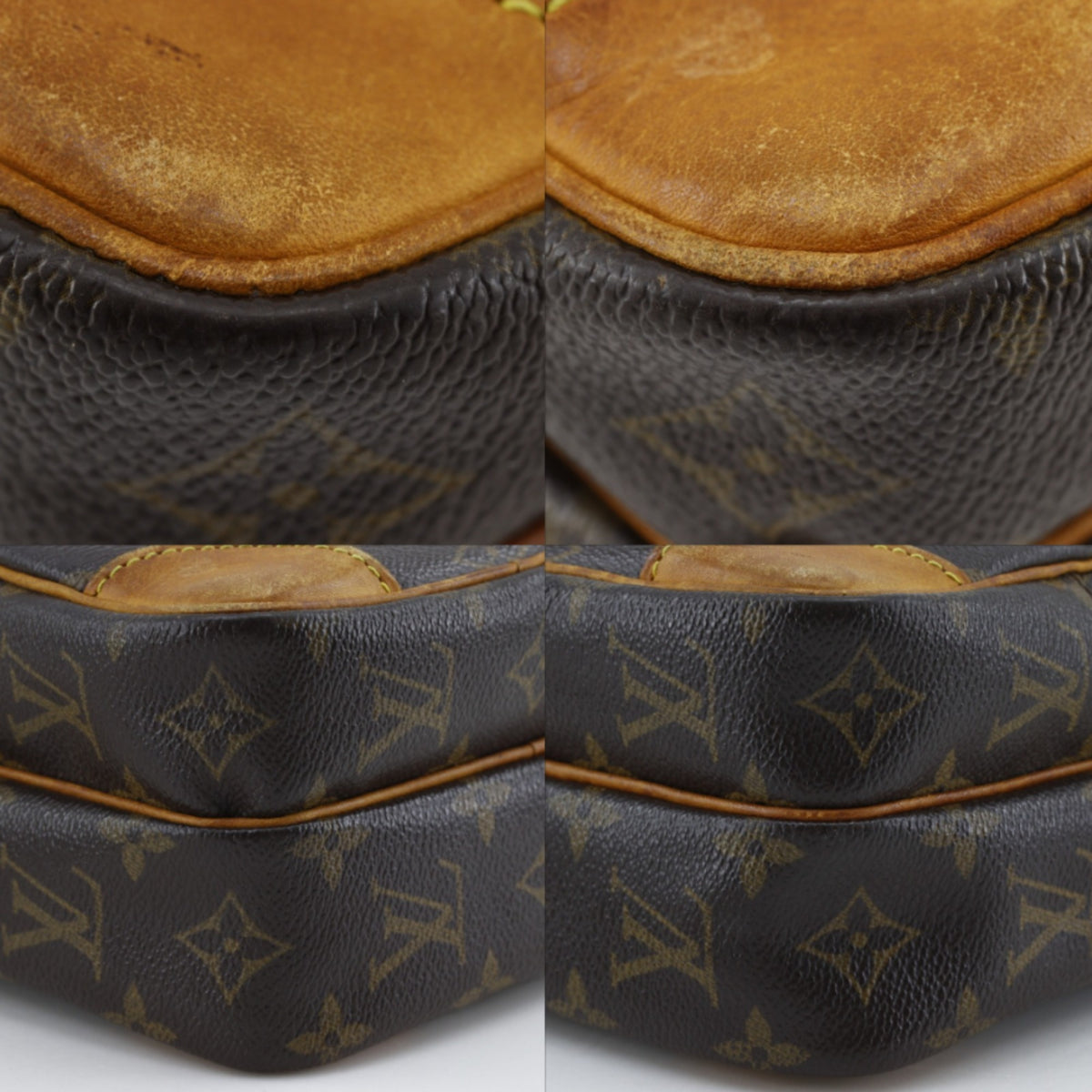 Louis Vuitton Brown Damier Canvas Shoulder Bag (Pre-Owned)