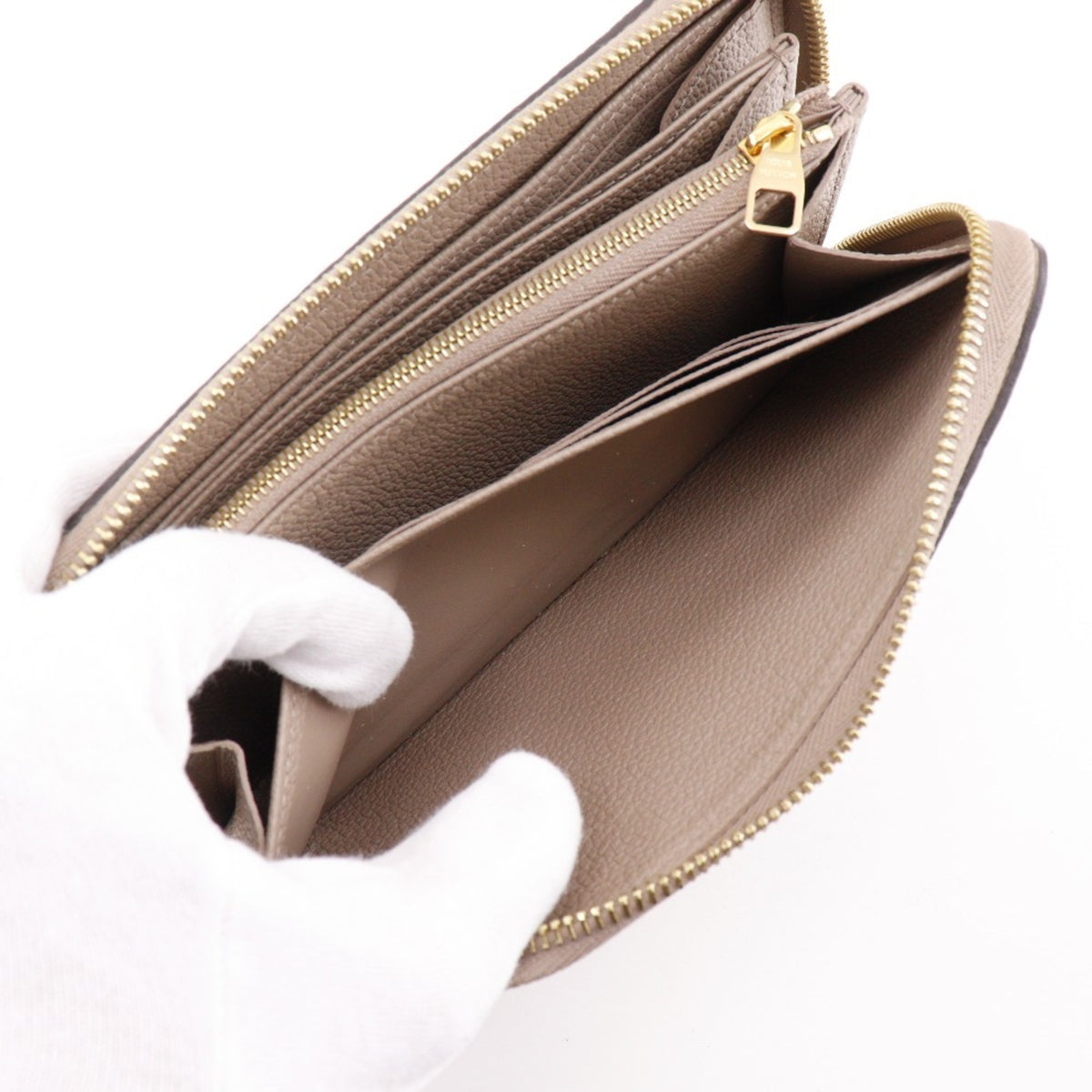 Louis Vuitton Monogram Empreinte Gray Monogram Empreinte Long Wallet (Bi-Fold) (Pre-Owned)