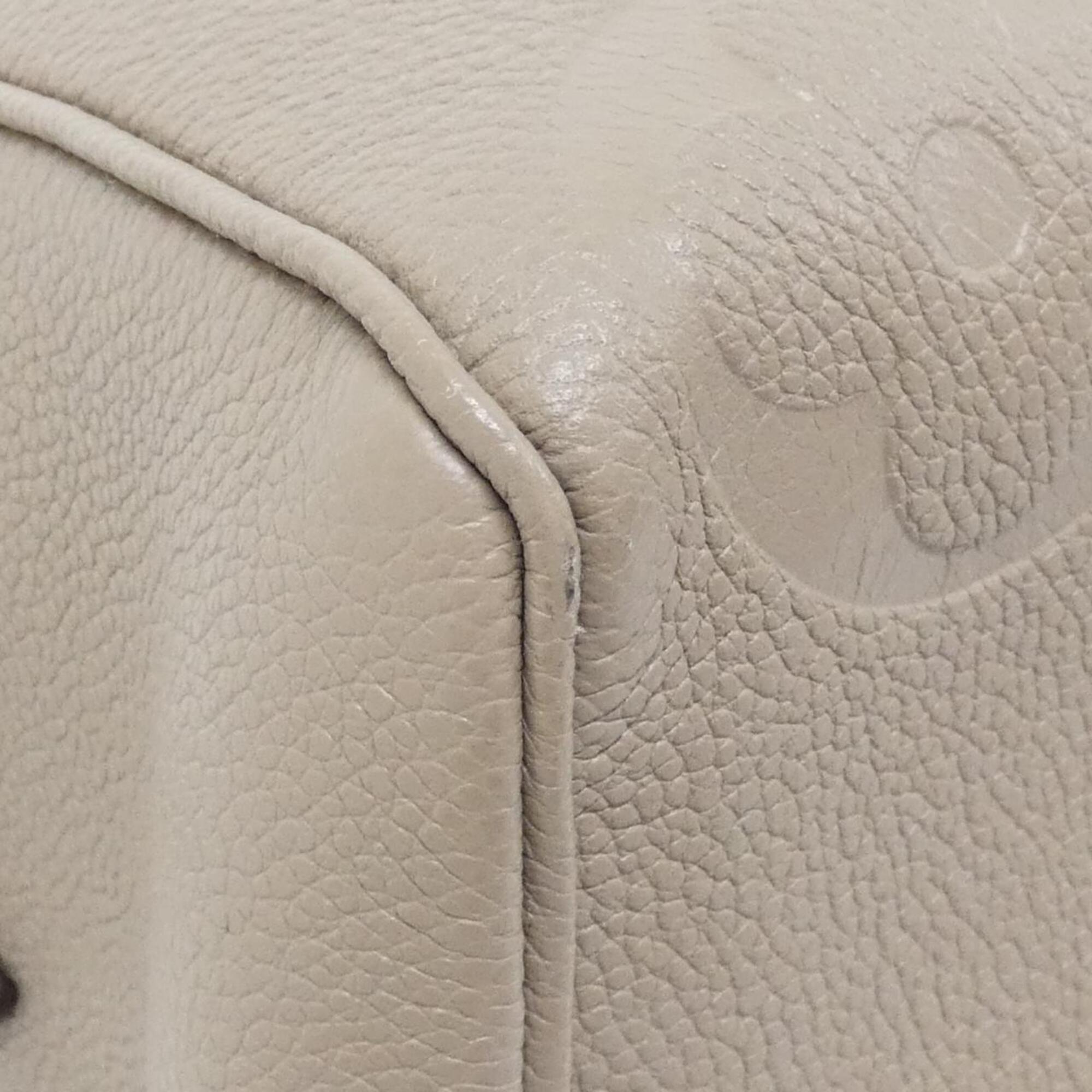 Louis Vuitton Beige Tourterelle Leather Boston Bag (Pre-Owned)