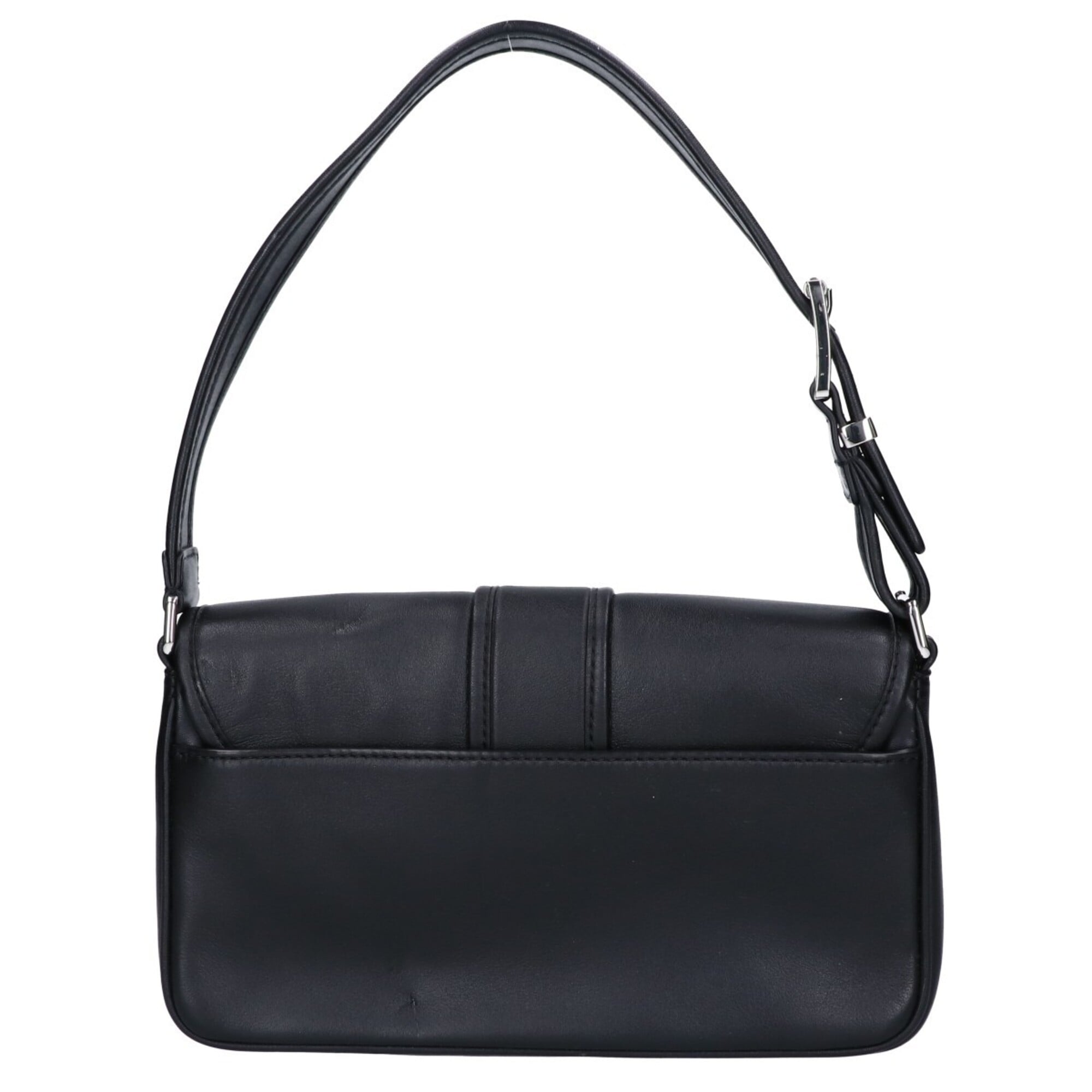 Michael Kors Black Leather Shoulder Bag (Pre-Owned)