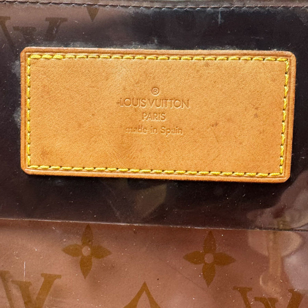 Louis Vuitton Brown Monogram Pvc Leather Handbag (Pre-Owned)