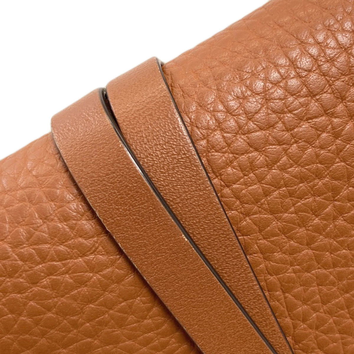 Chloé Brown Leather Long Wallet (Bi-Fold) (Pre-Owned)