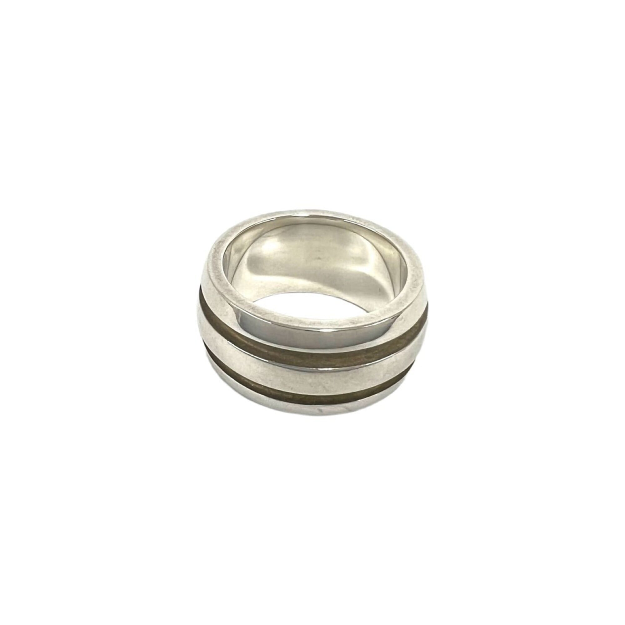 Tiffany Silver Silver 925 Band Ring (Pre-Owned)