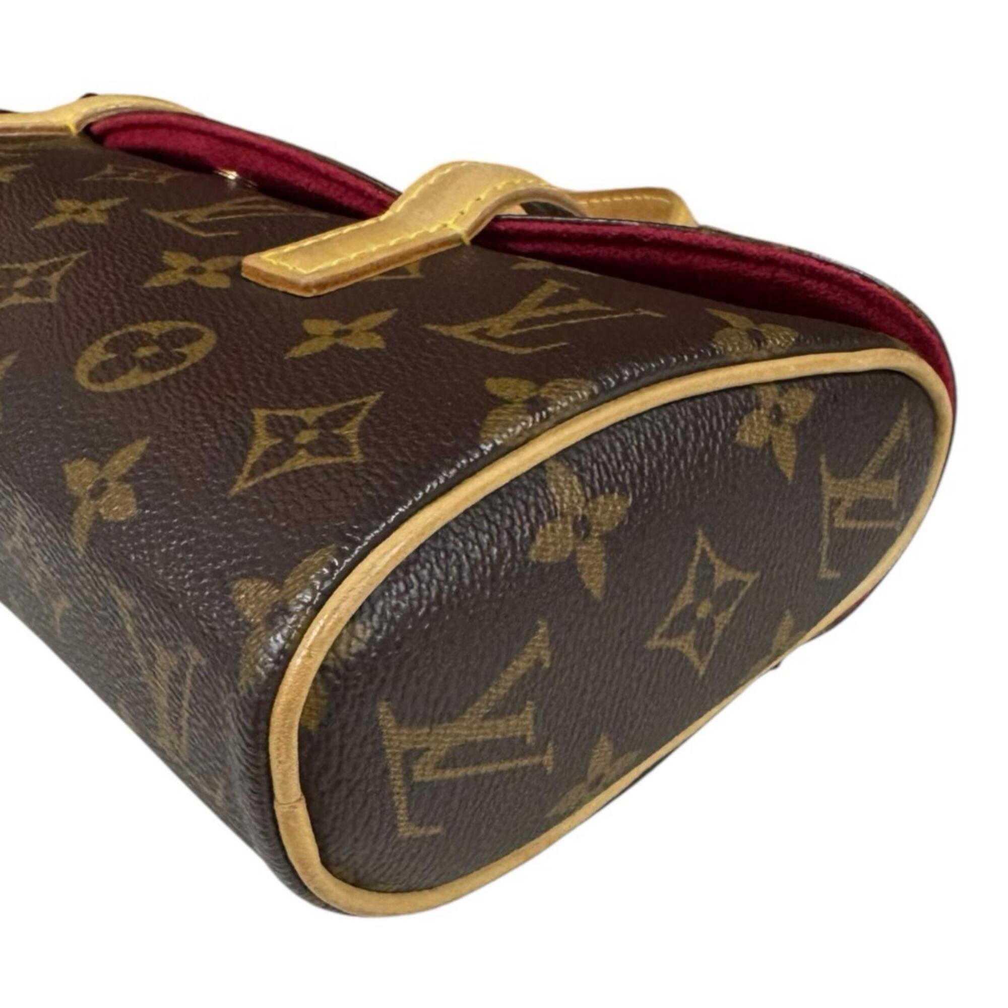 Louis Vuitton Brown Monogram Canvas Handbag (Pre-Owned)
