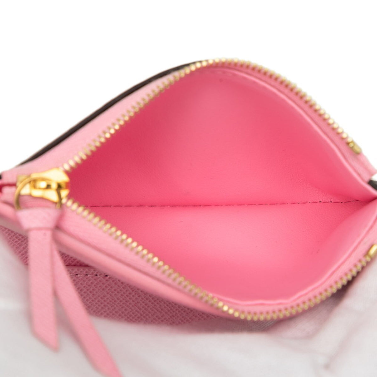 Louis Vuitton Monogram Brown Pink Pvc Wallet (Tri-Fold) (Pre-Owned)