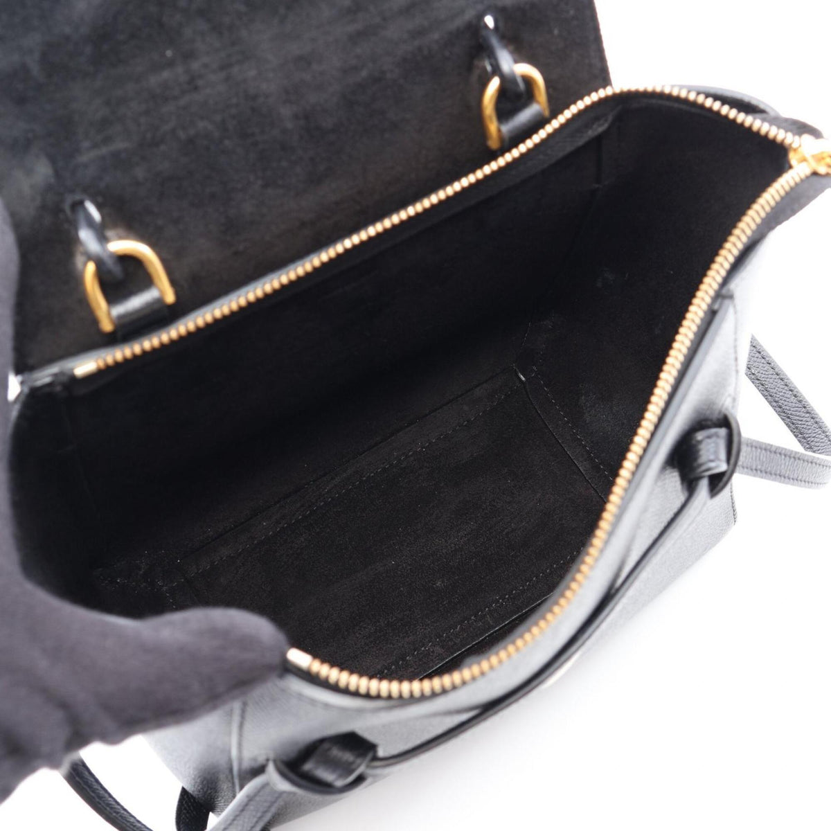 Celine Black Leather Handbag (Pre-Owned)