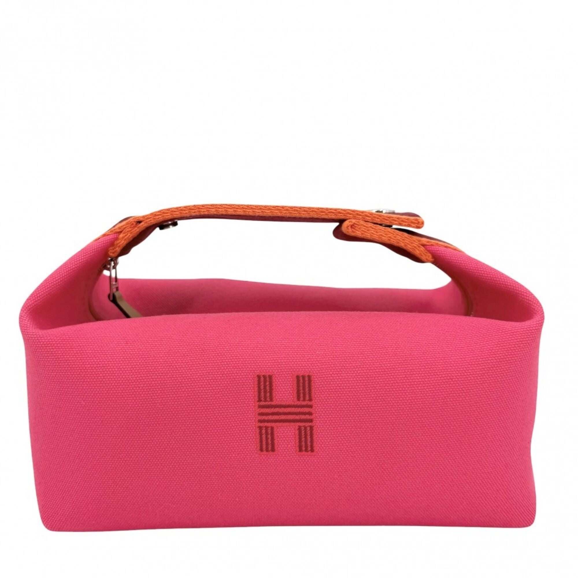 Hermes Pink Cotton Handbag Pouch (Pre-Owned)