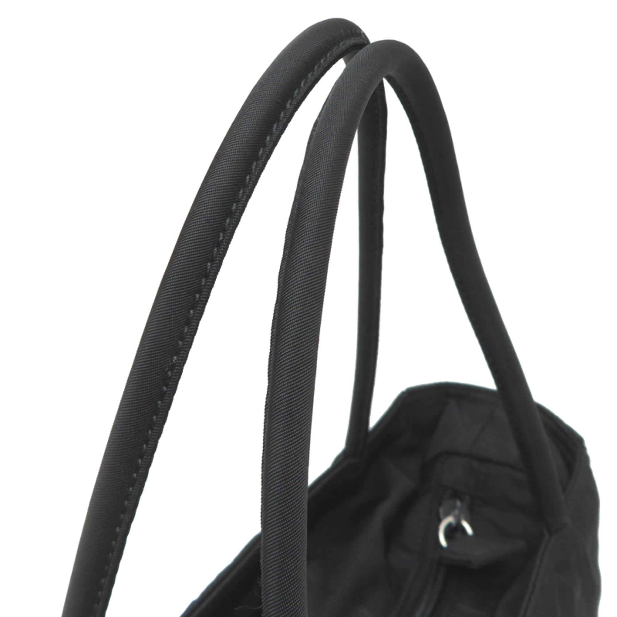 Prada Black Nylon Tote Bag (Pre-Owned)
