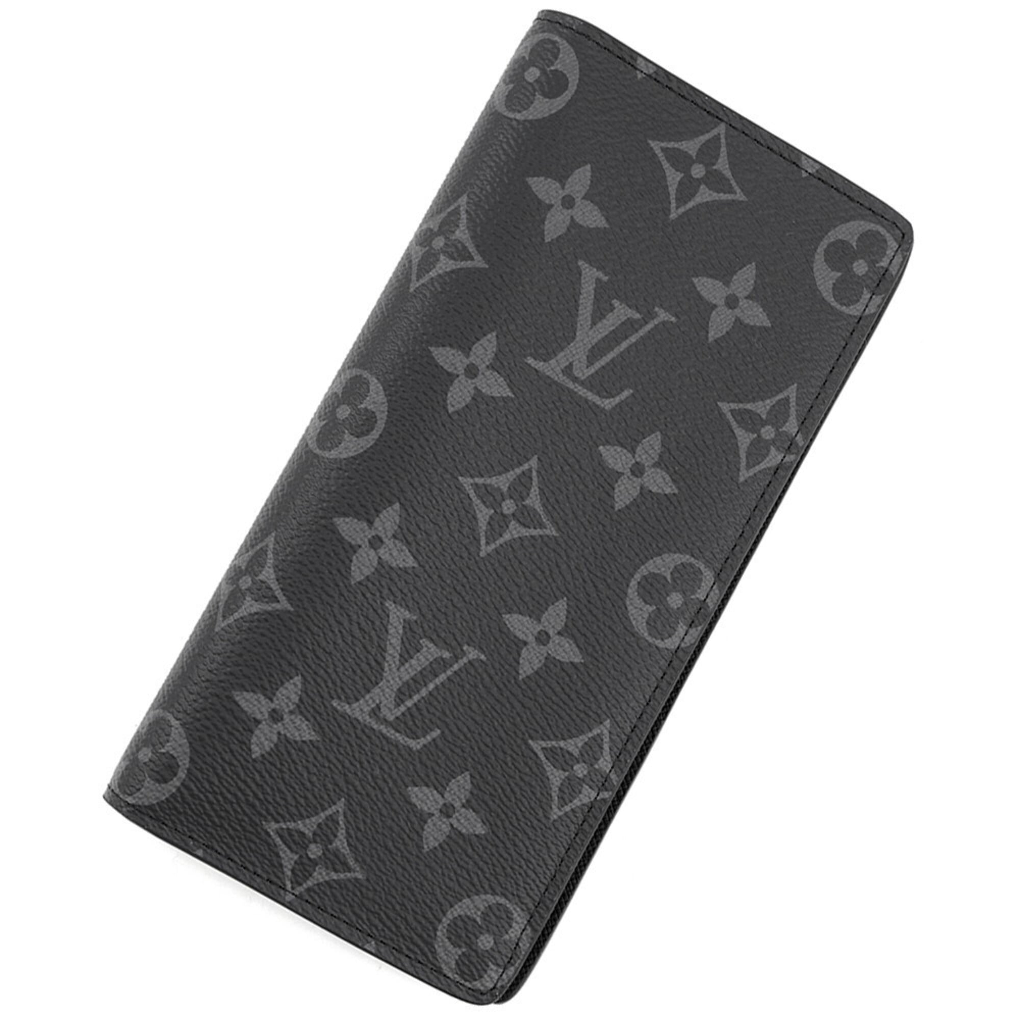 Louis Vuitton Noir Monogram Eclipse Long Wallet (Bi-Fold) (Pre-Owned)