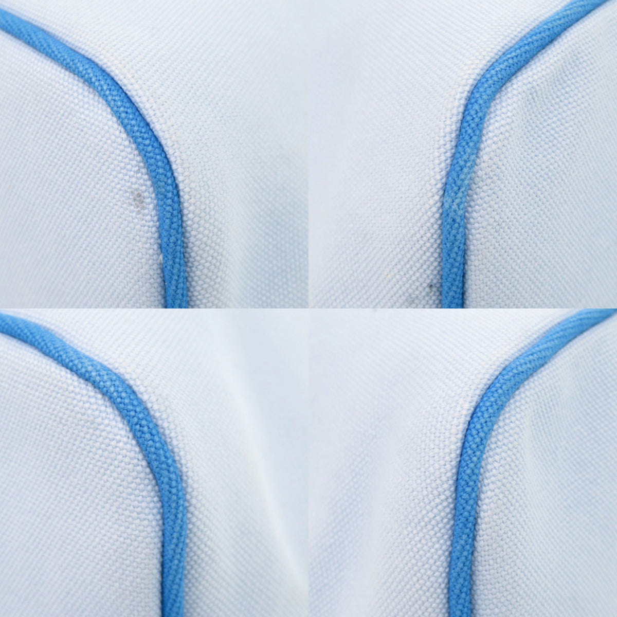 Hermes Light Blue Cotton Pouch (Pre-Owned)