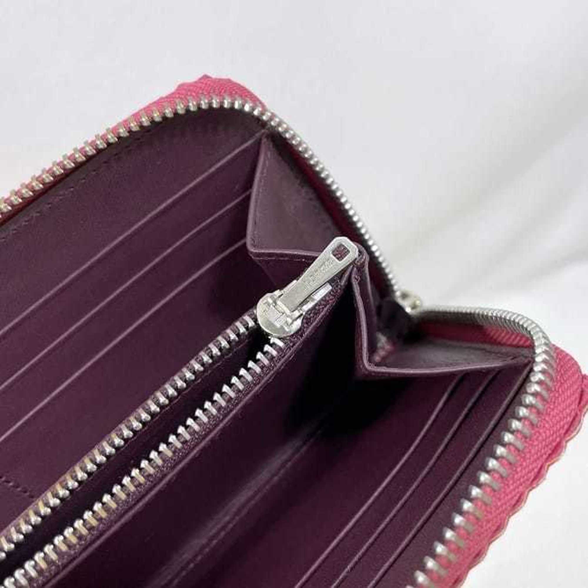 Loewe Pink Nappa Leather Long Wallet (Bi-Fold) (Pre-Owned)
