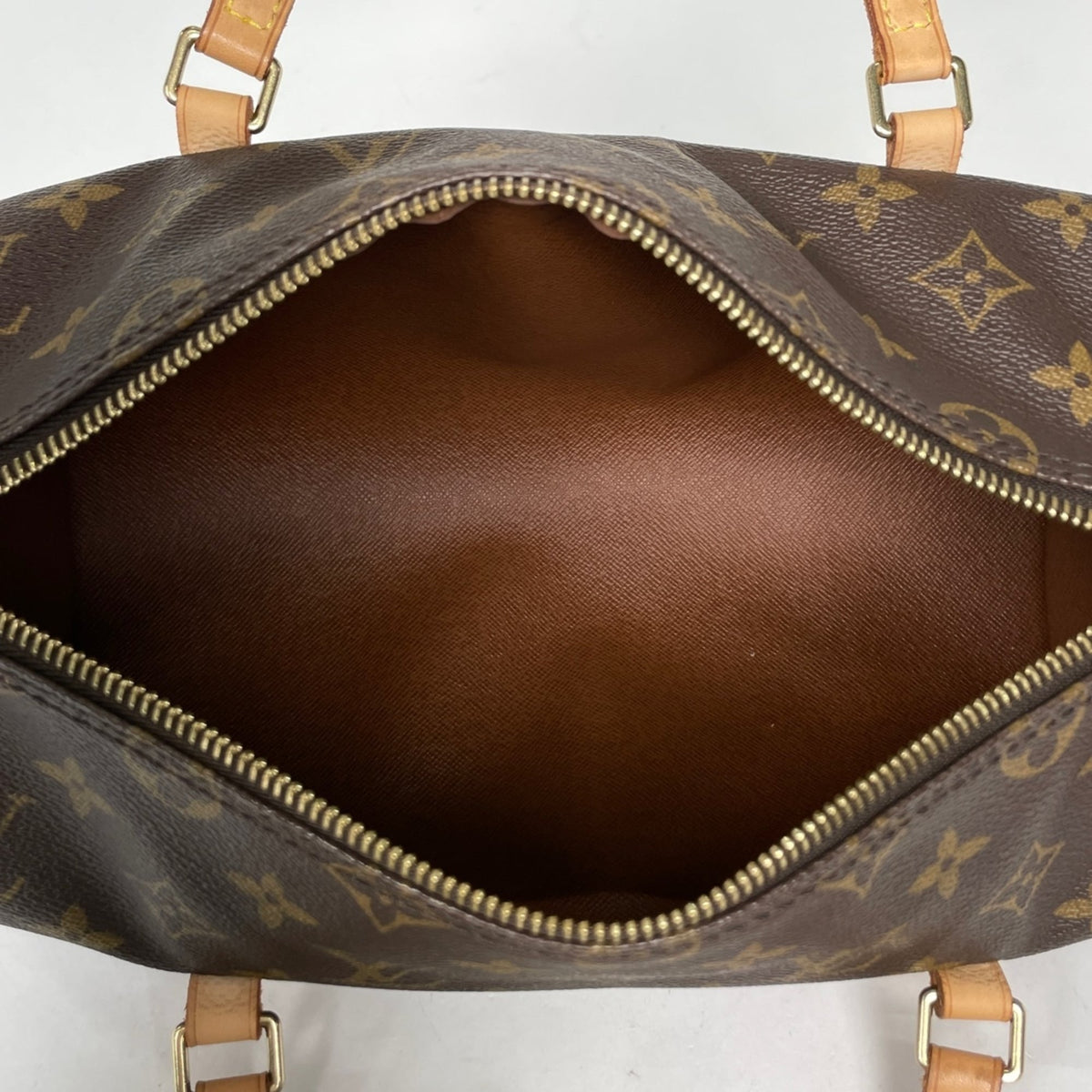 Louis Vuitton Brown Monogram Handbag (Pre-Owned)