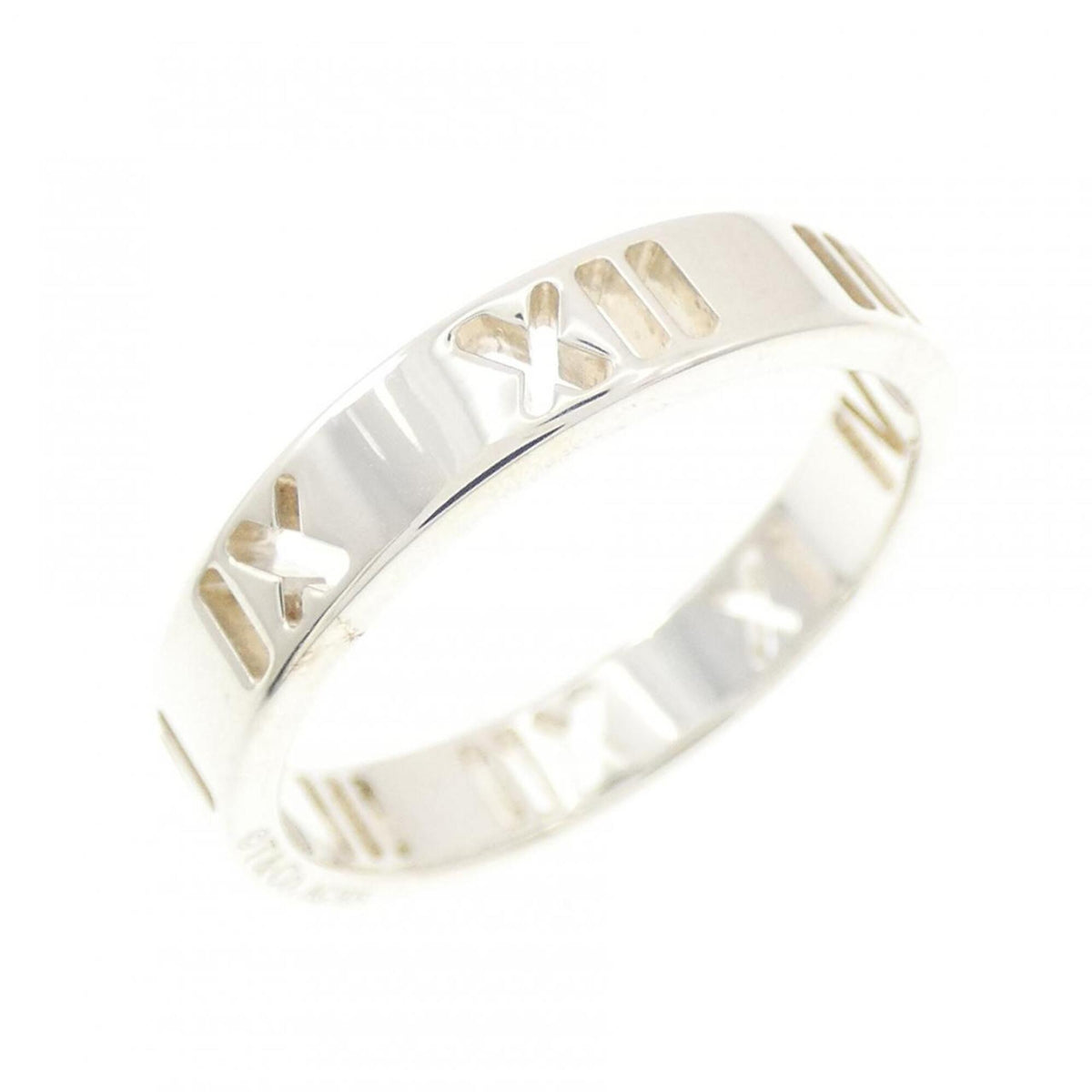 Tiffany Silver 925 Band Ring (Pre-Owned)