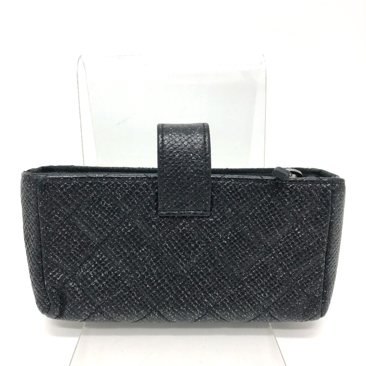 Chanel Black Leather Pouch (Pre-Owned)